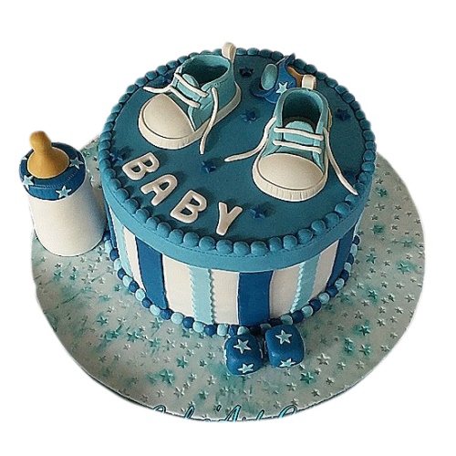 1 YeAr Baby Boy Cake