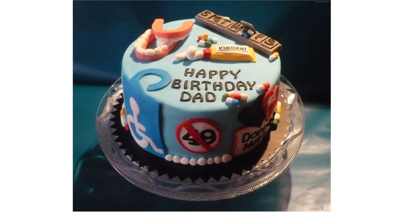 Men's Father 60th Birthday Cake Foody Dad Birthday Cake