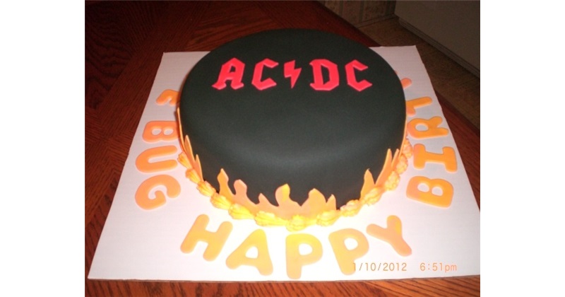 ACDC Cake | ACDC Cake | Caker Street