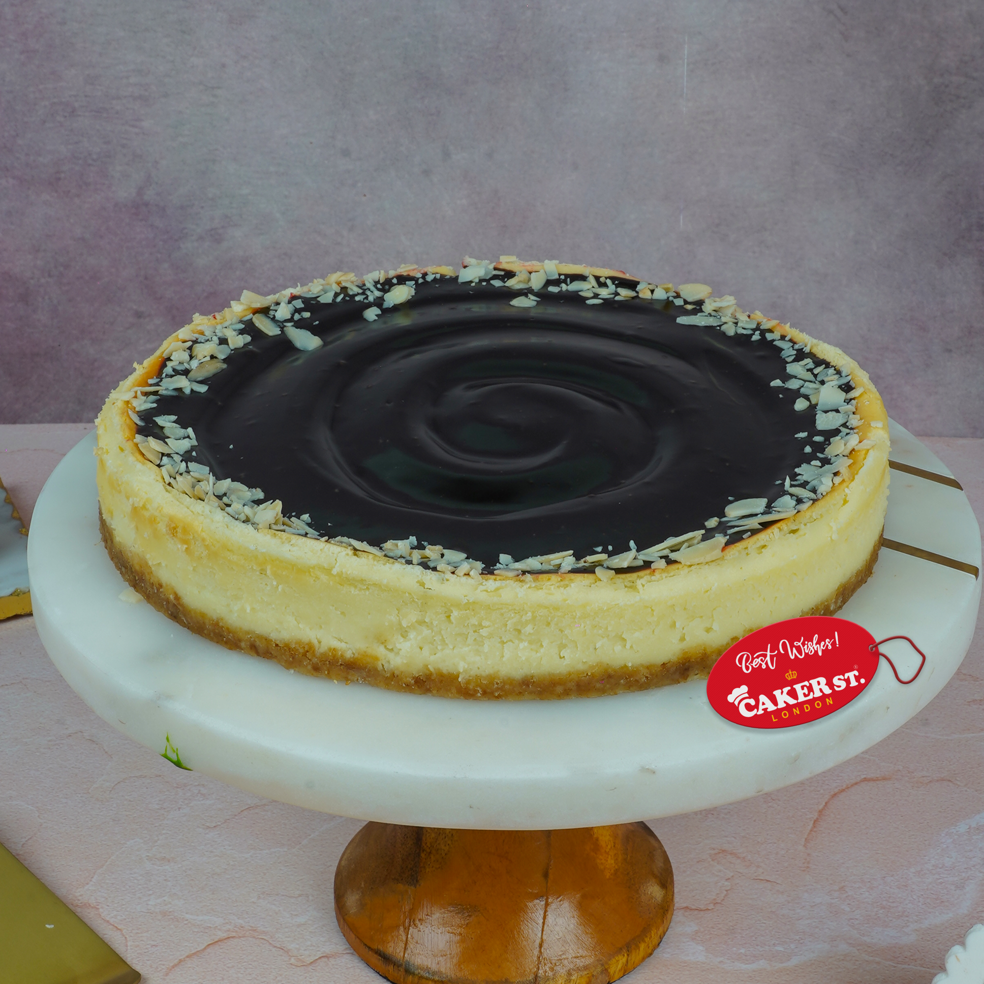 Best Wishes Chocolate Cheesecake for Celebrations