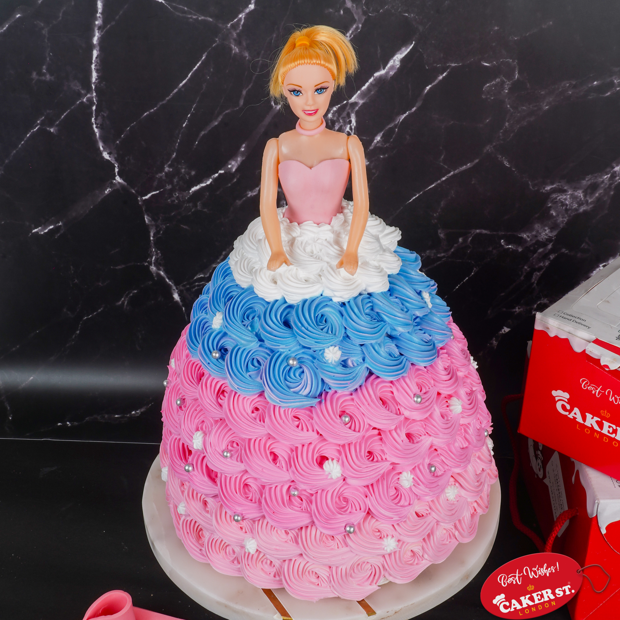 Doll Princess Birthday Cake for Girls