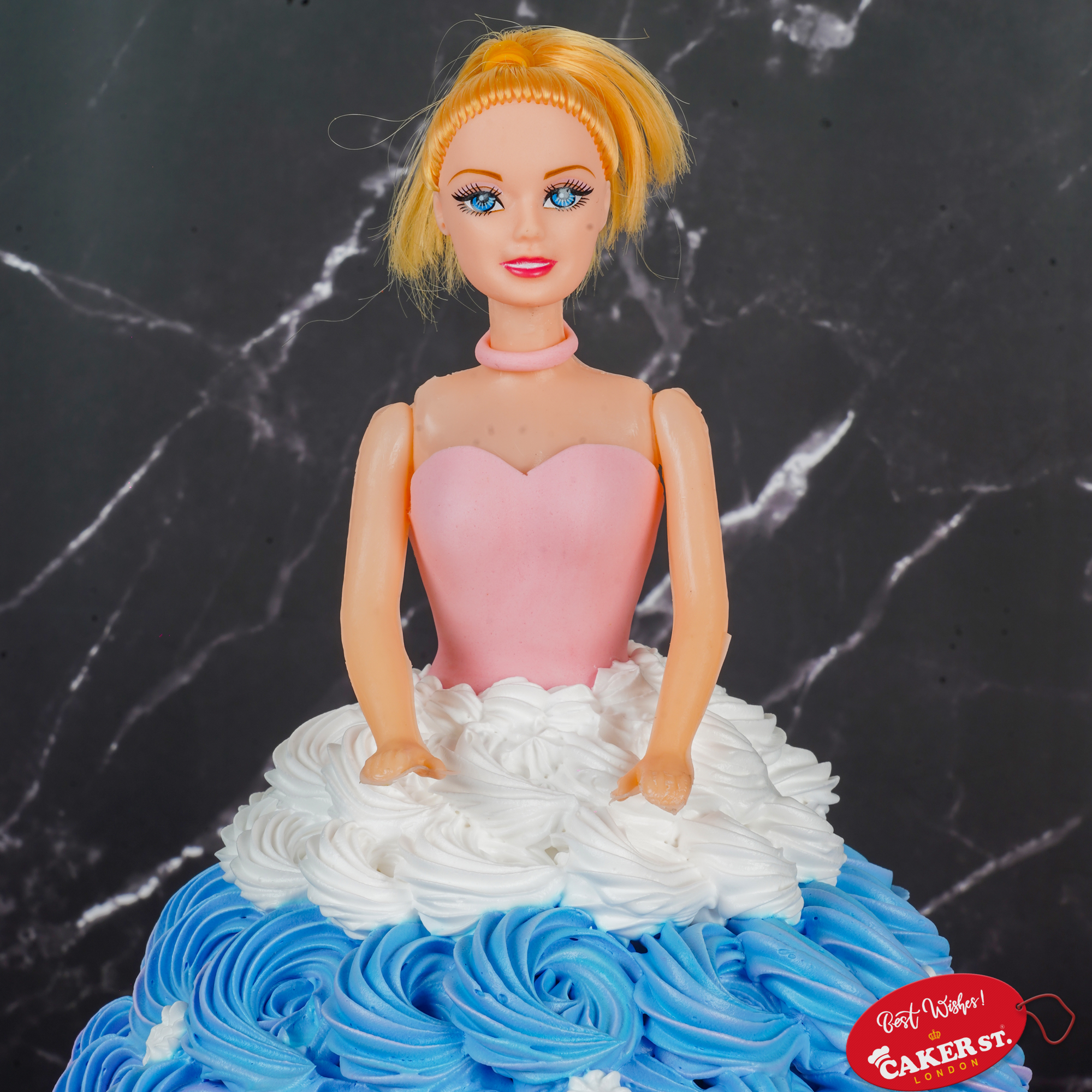 Doll Princess Birthday Cake for Girls