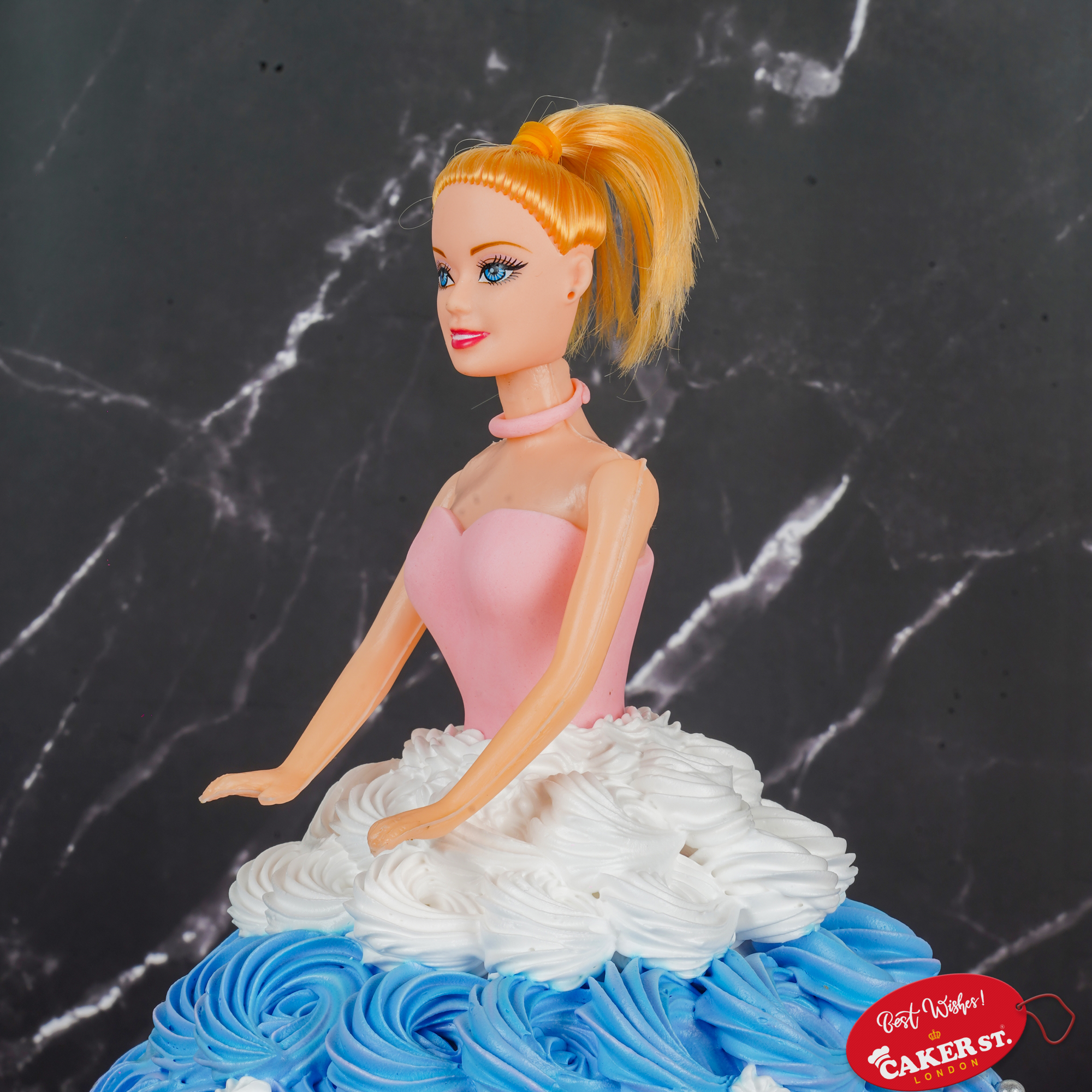 Doll Princess Birthday Cake for Girls