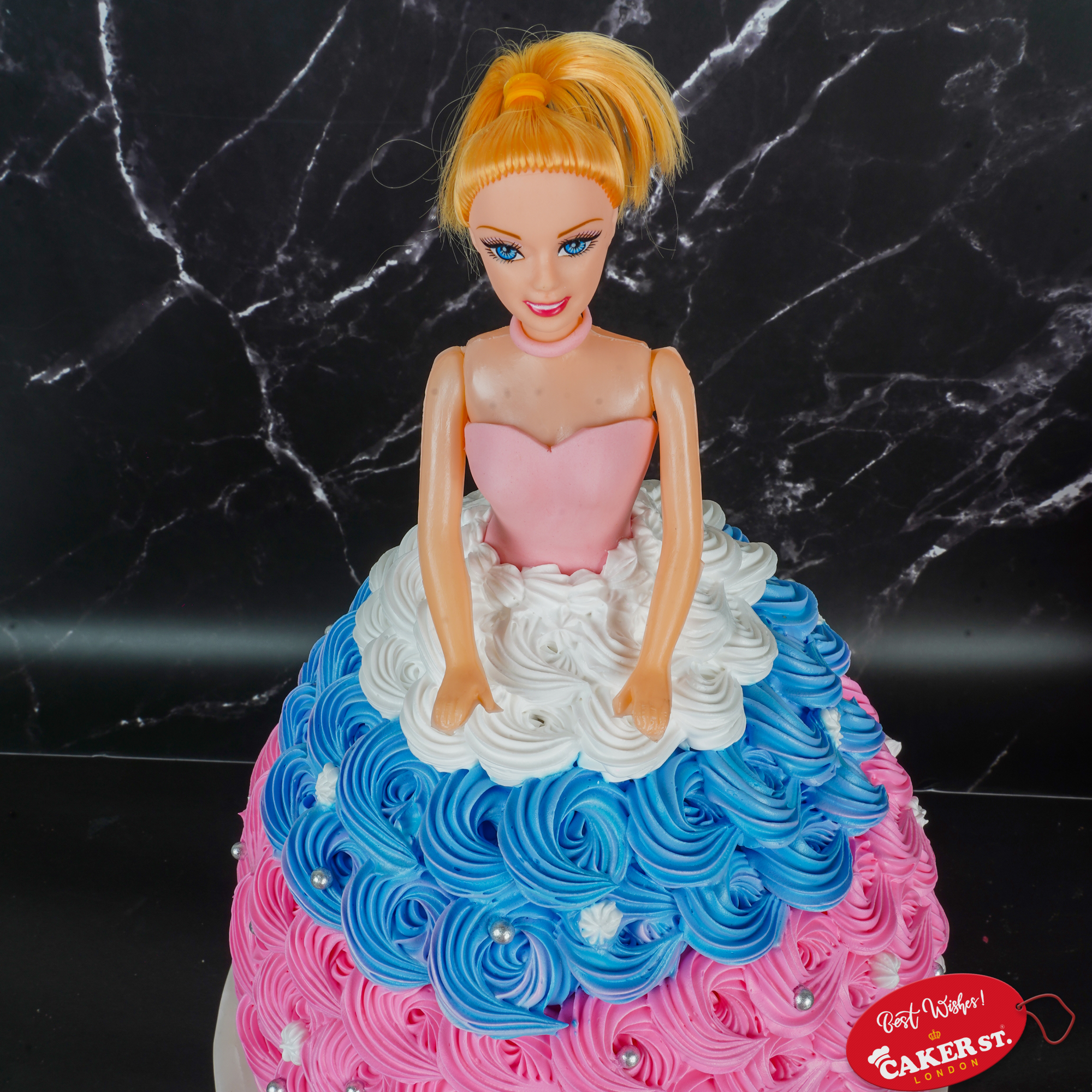 Doll Princess Birthday Cake for Girls