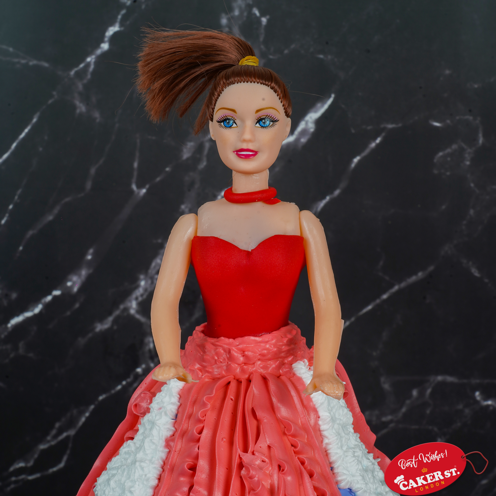 Barbie Doll Birthday Cake for Girls
