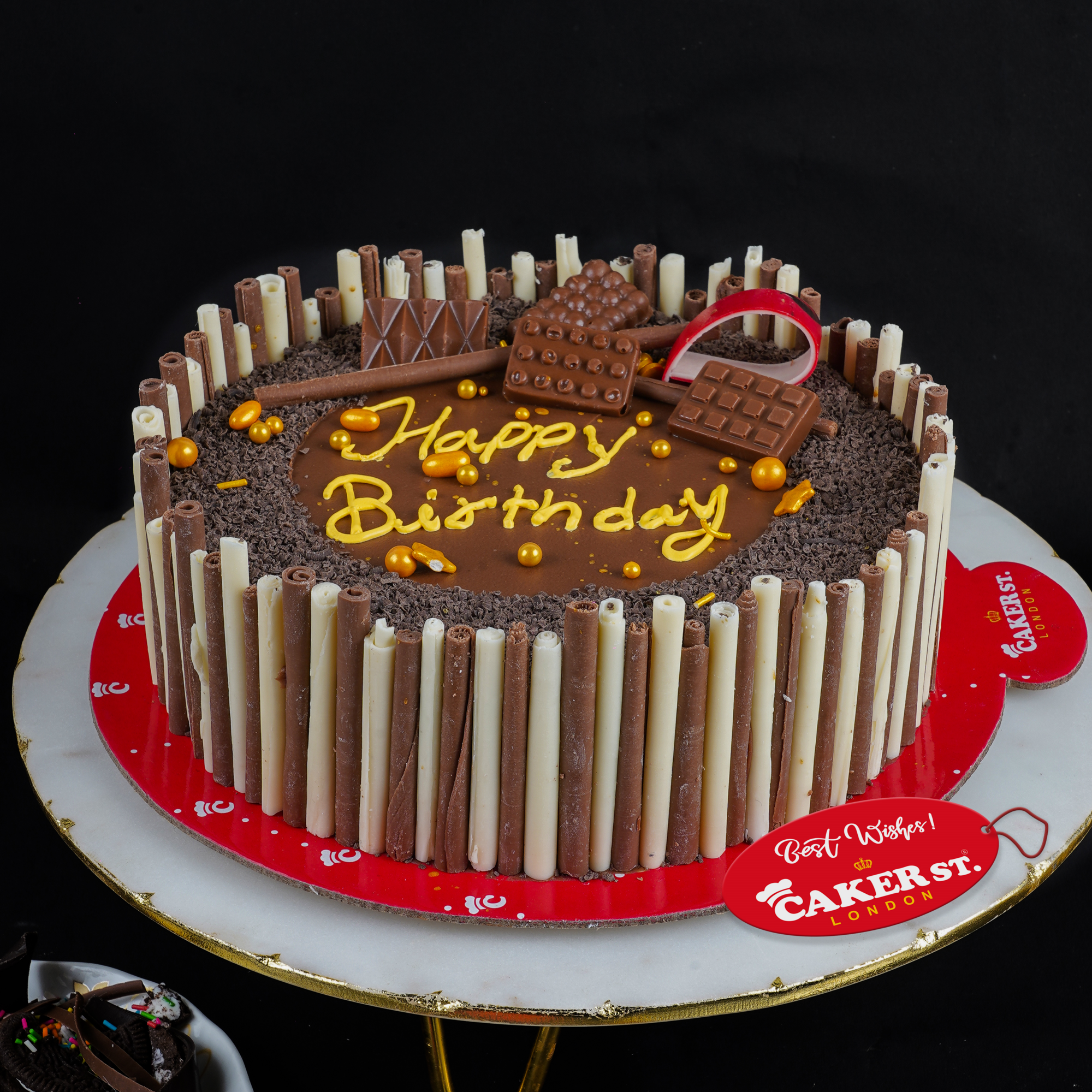 Chocolate Indulgence Birthday Cake