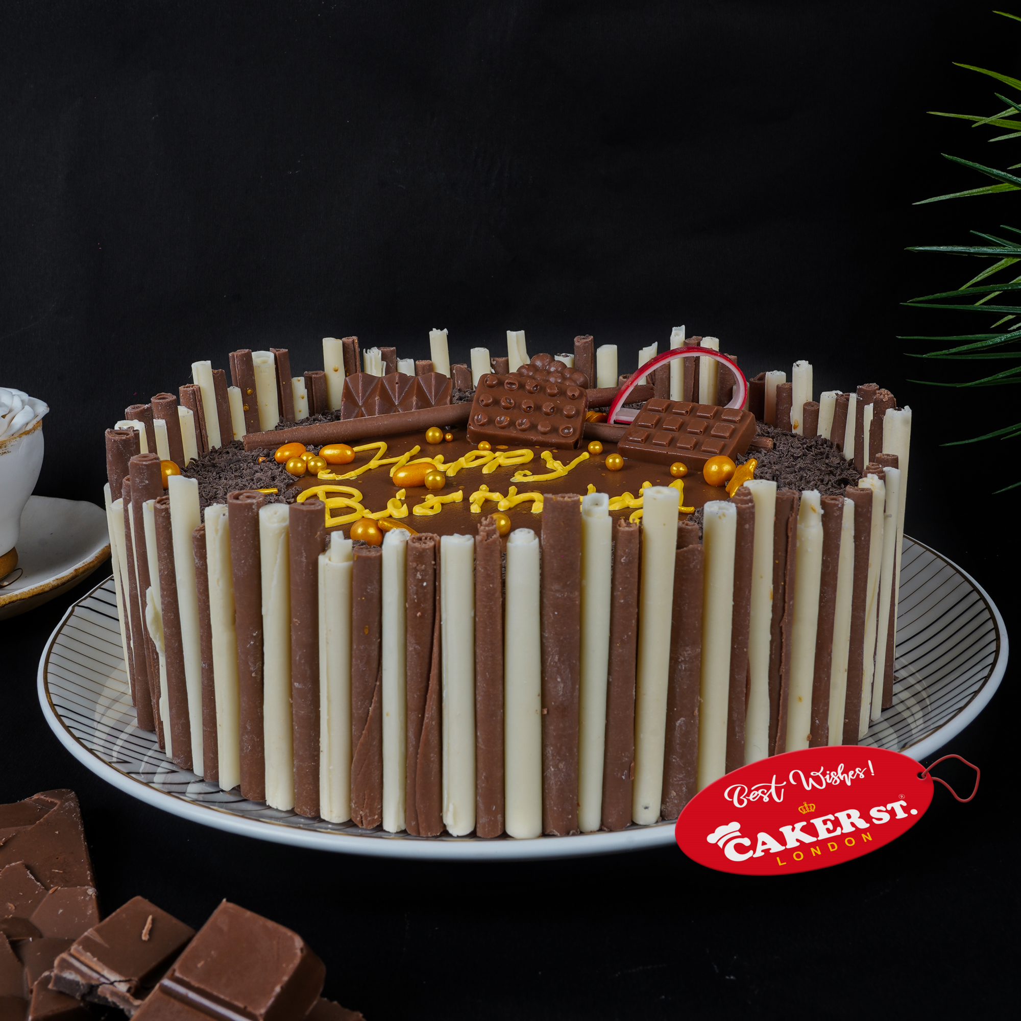 Chocolate Indulgence Birthday Cake