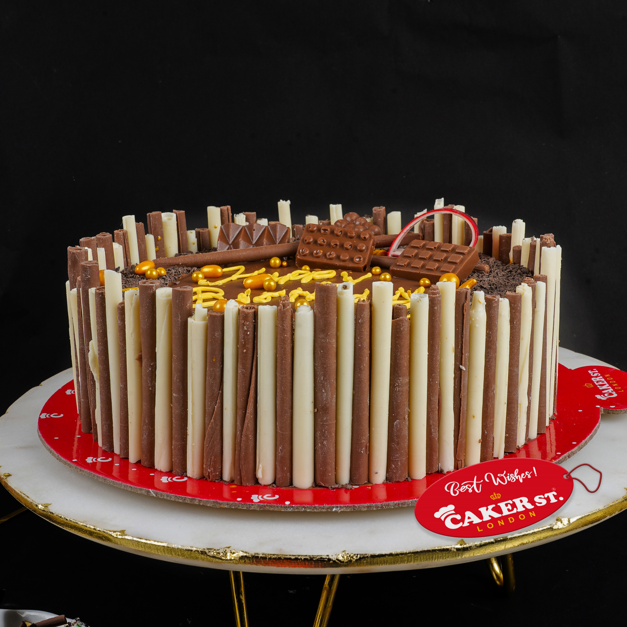 Chocolate Indulgence Birthday Cake