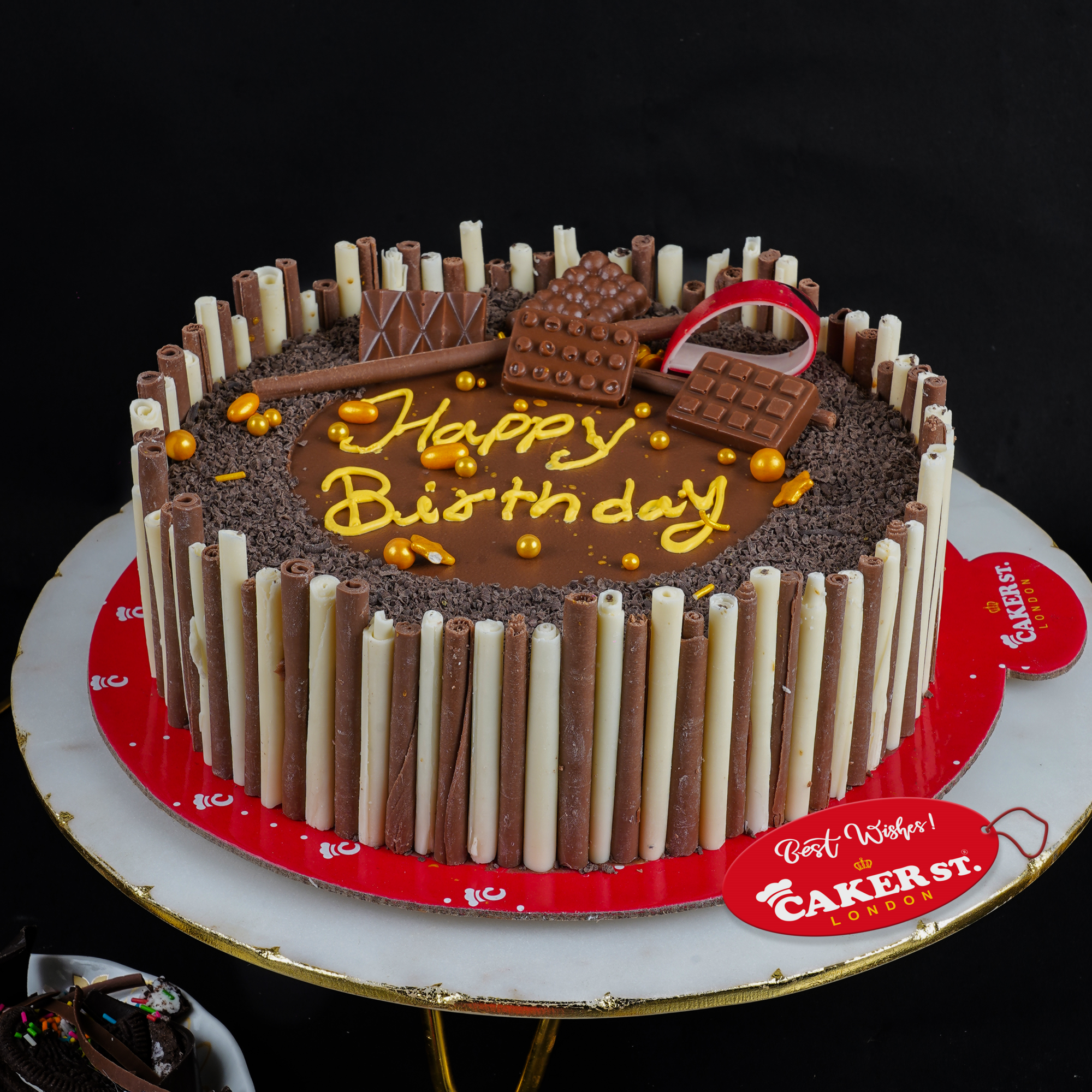 Chocolate Indulgence Birthday Cake