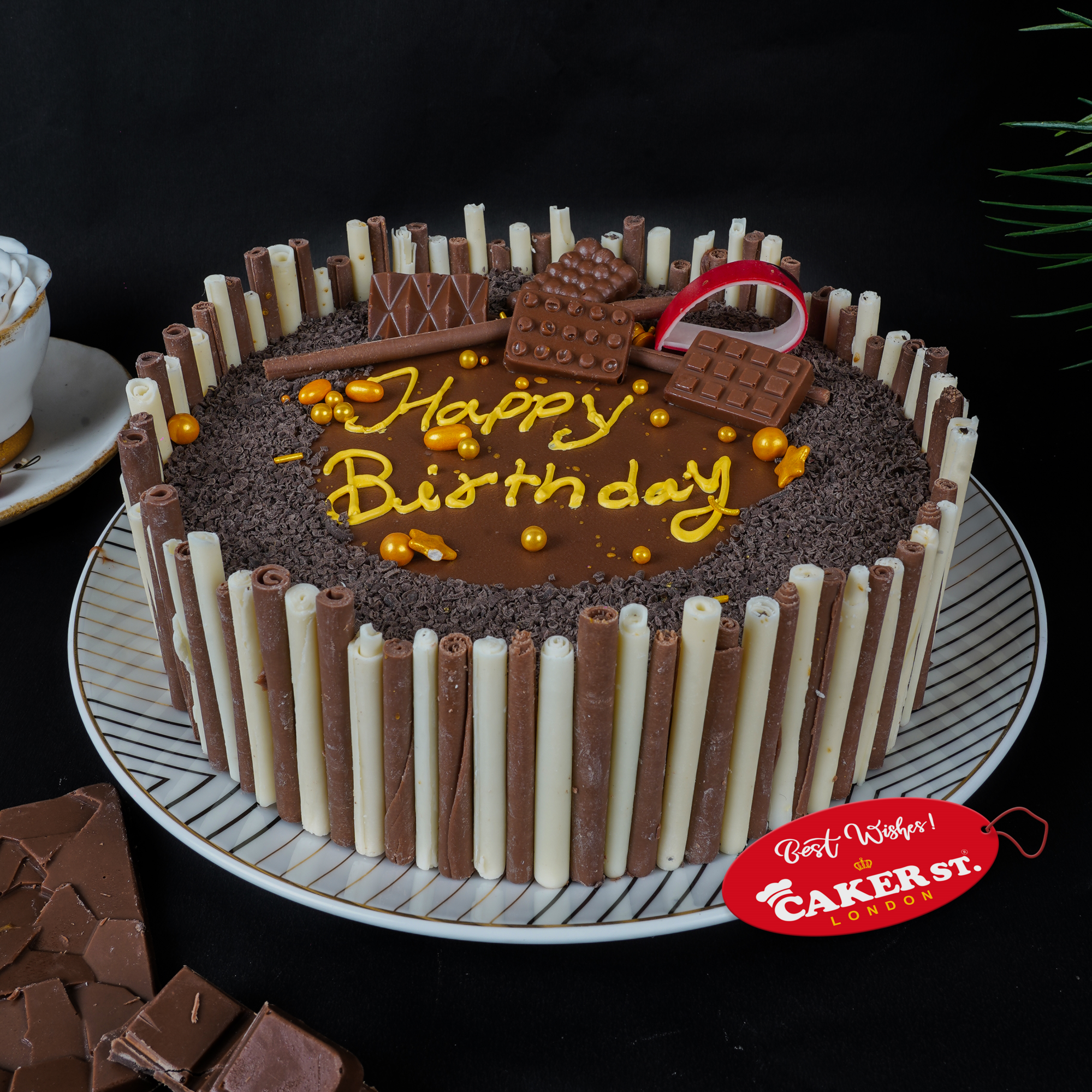 Chocolate Indulgence Birthday Cake