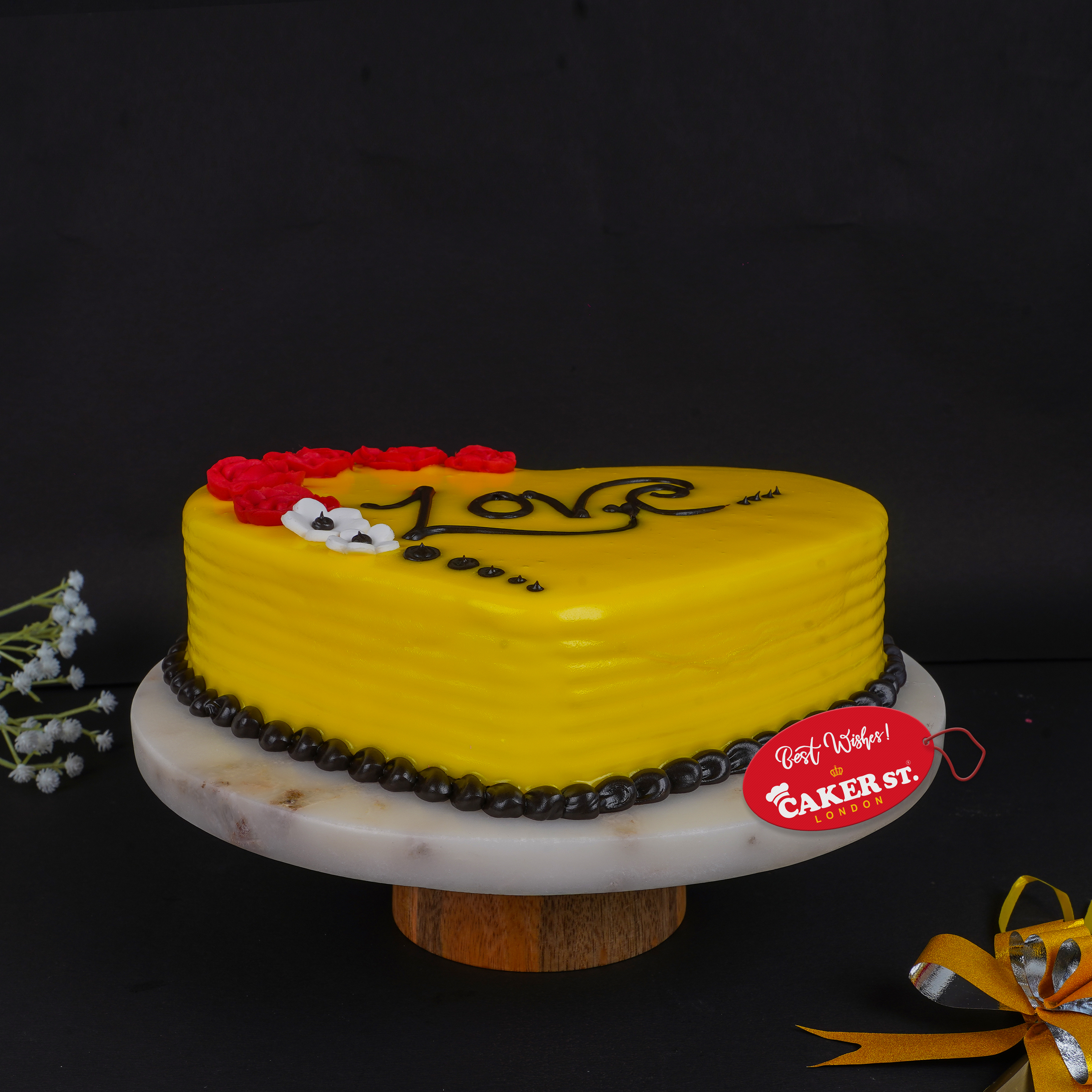 Heart Shaped Love Cake