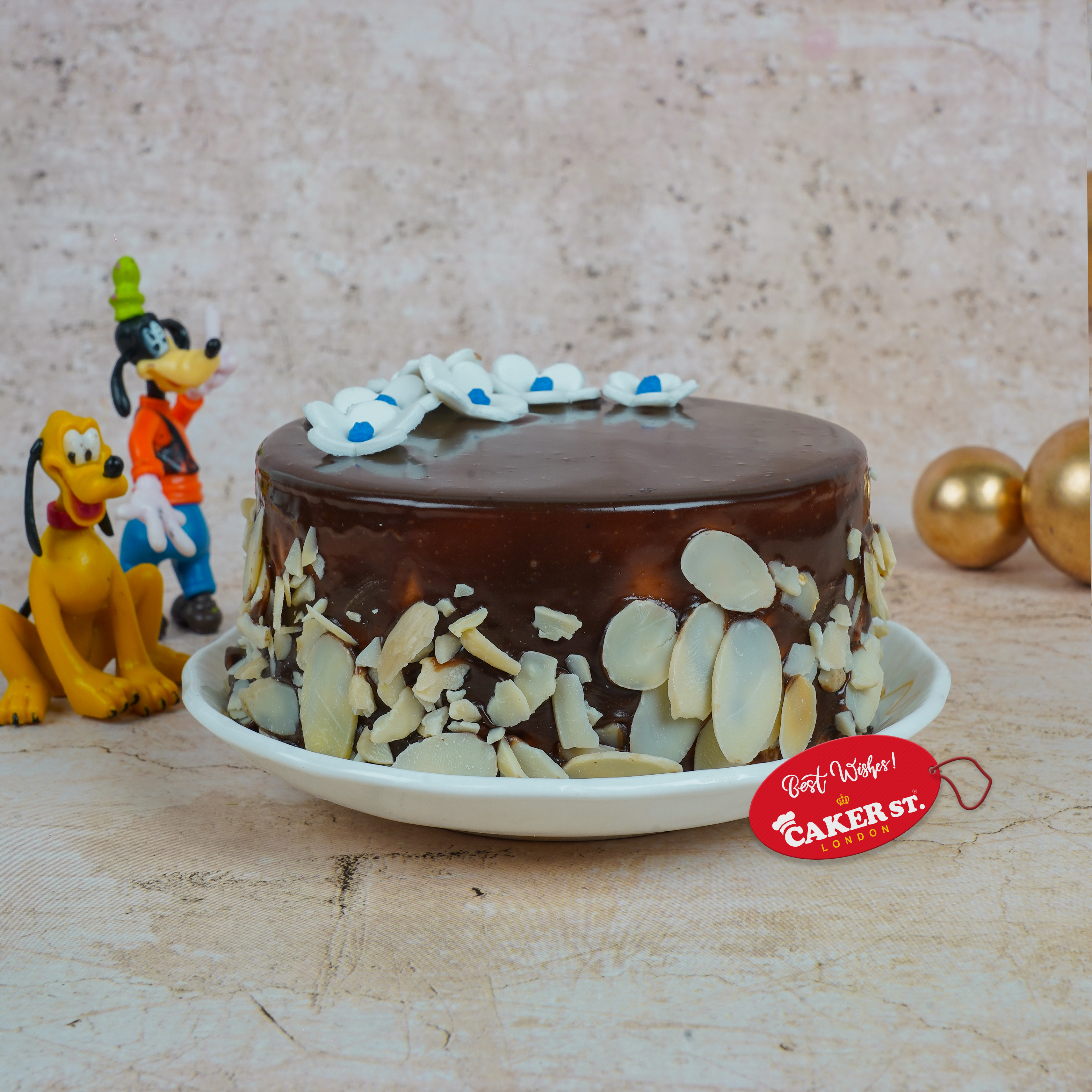 Chocolate Floral Celebration Cake