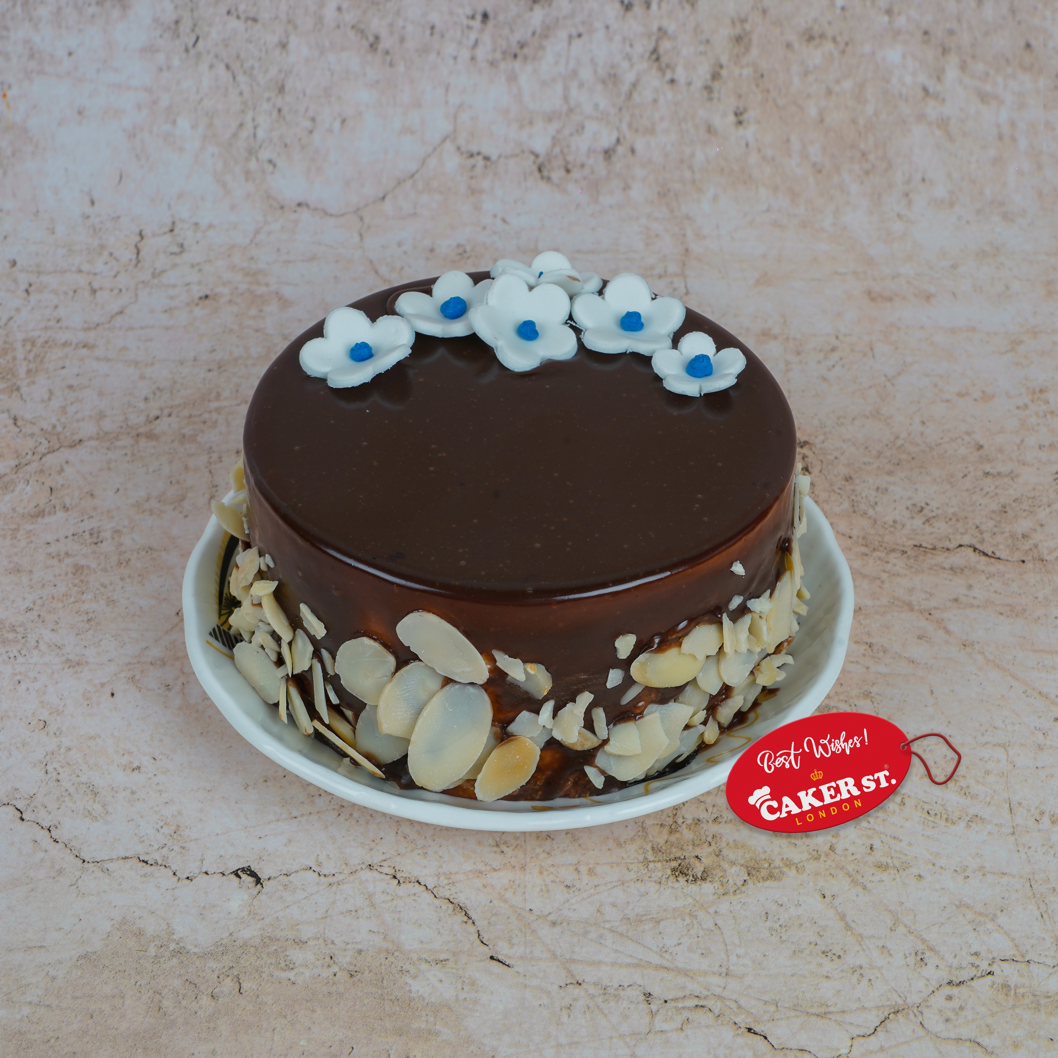 Chocolate Floral Celebration Cake