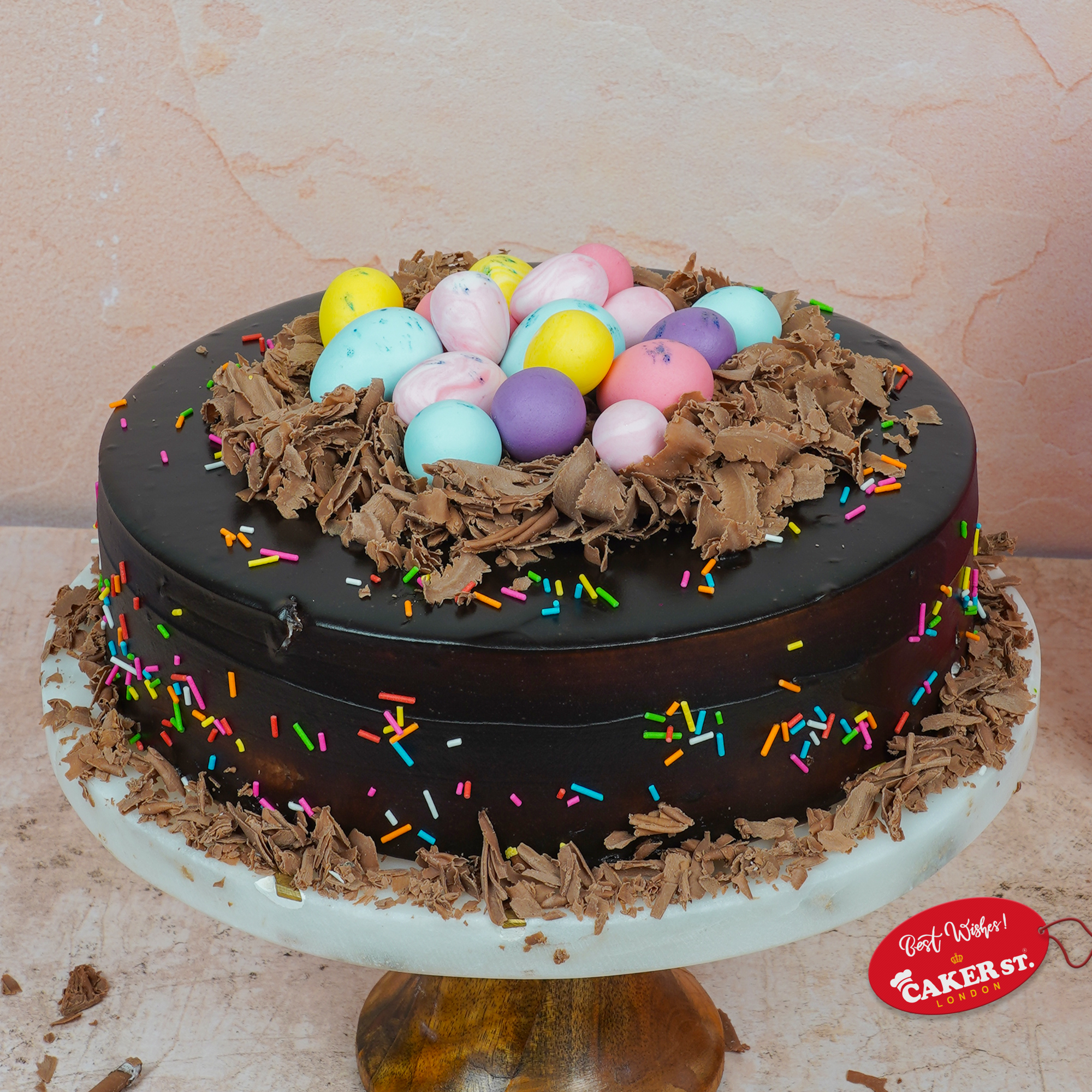 Chocolate Easter Nest Cake