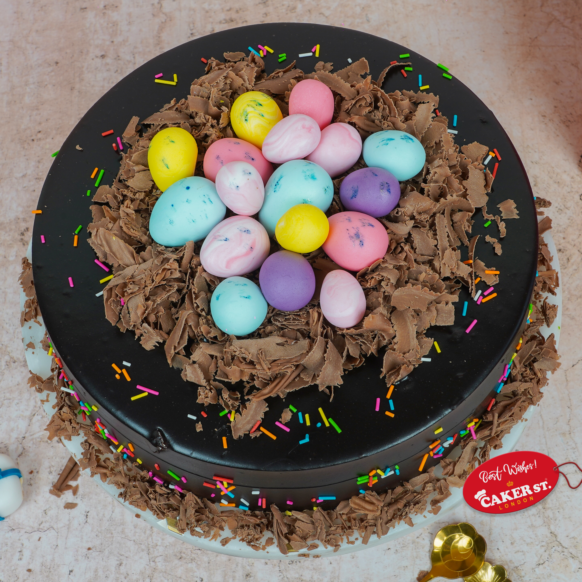 Chocolate Easter Nest Cake