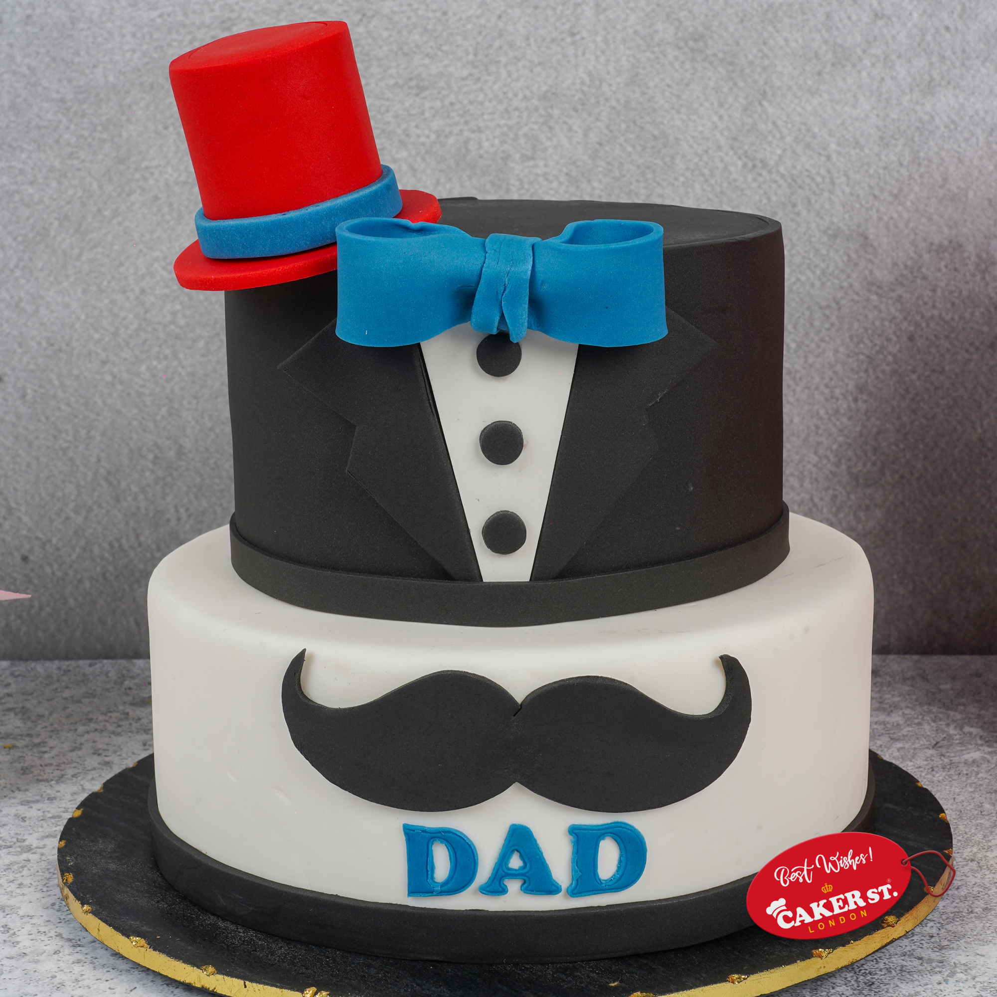 Gentleman's Tuxedo Birthday Cake