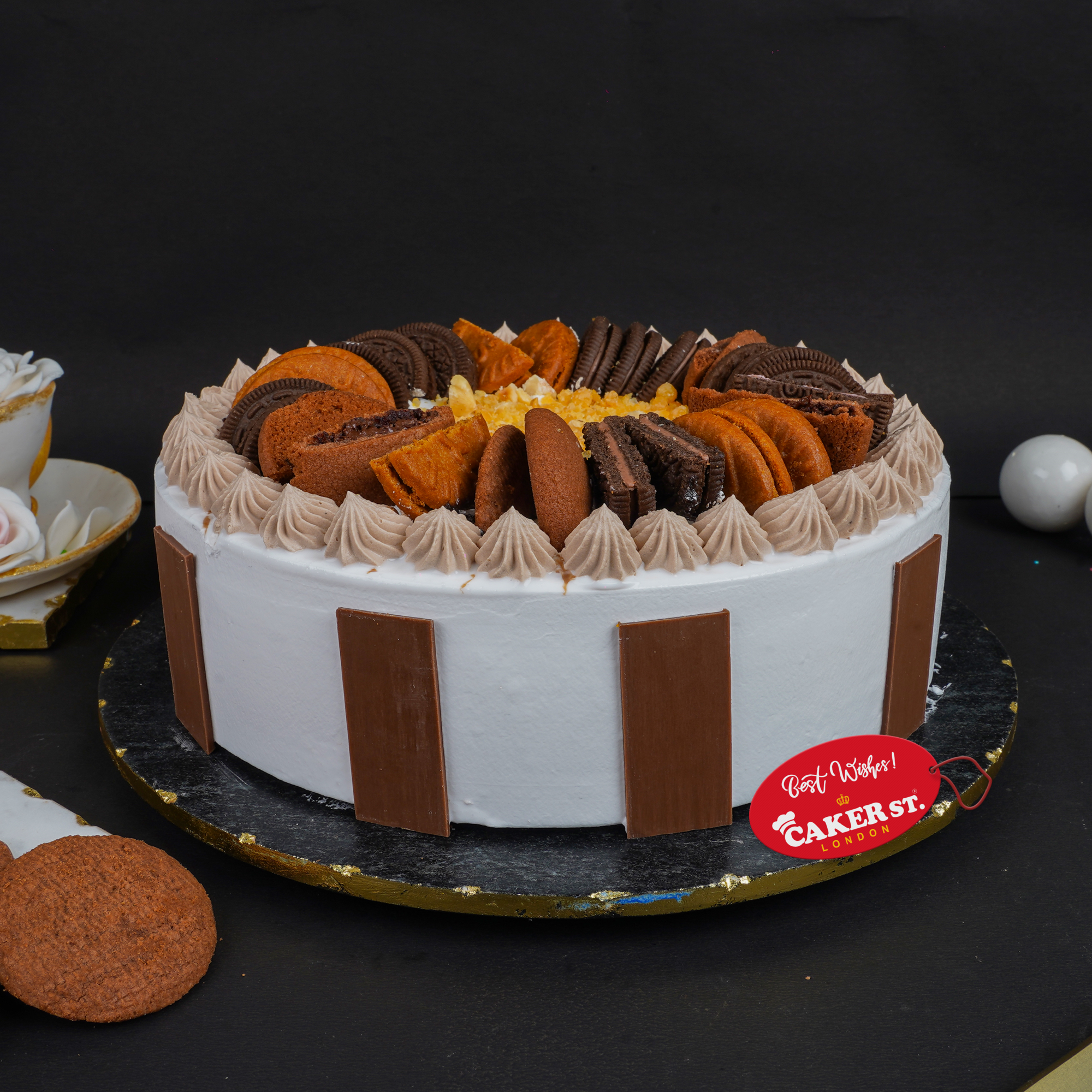 Cookie Delight Birthday Cake