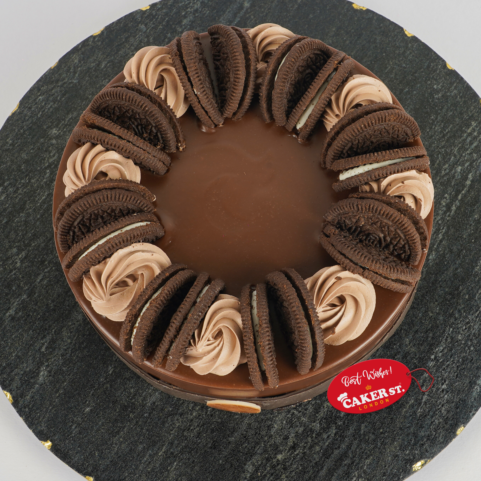 Delicious Oreo Drip Birthday Cake