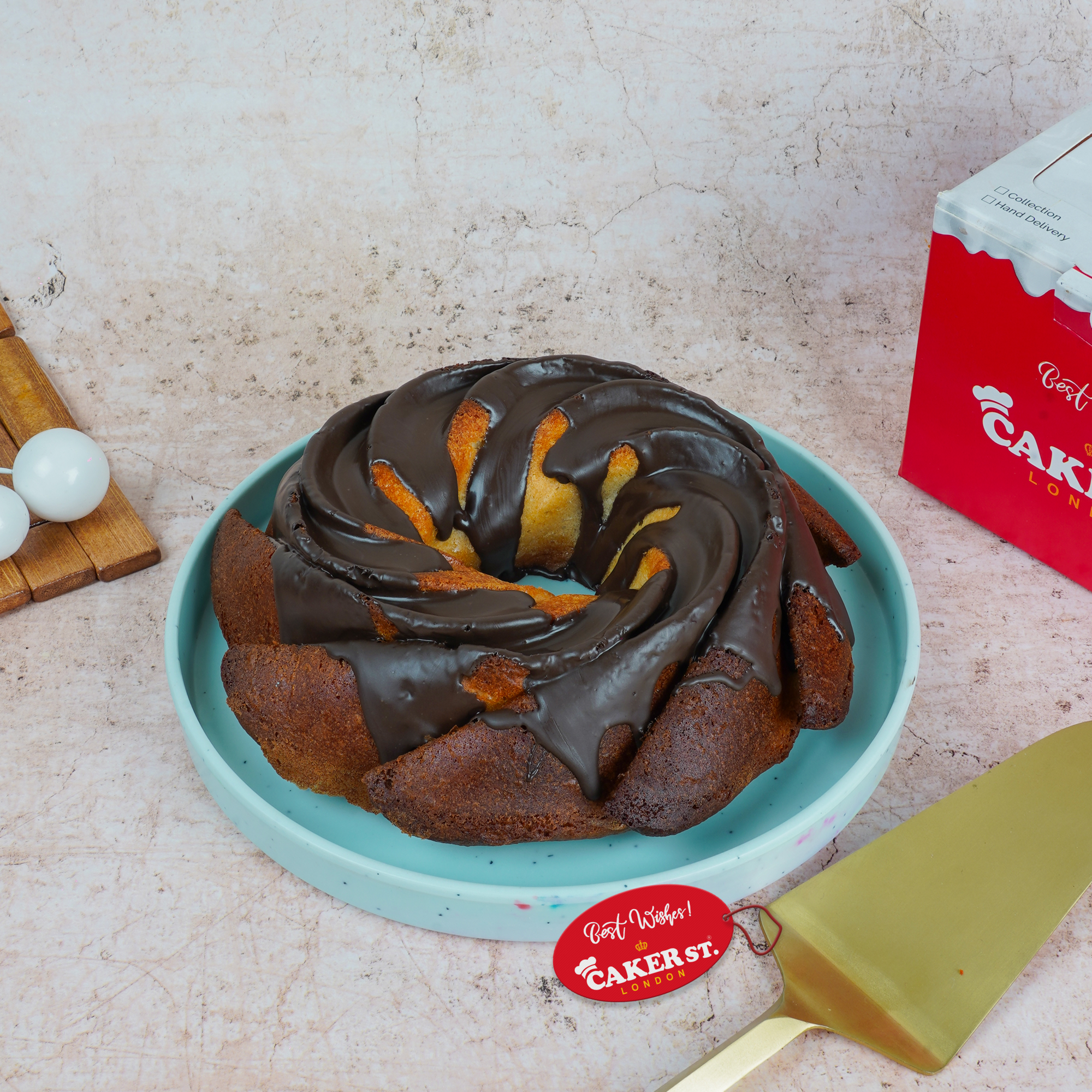 Classic Chocolate Bundt Birthday Cake