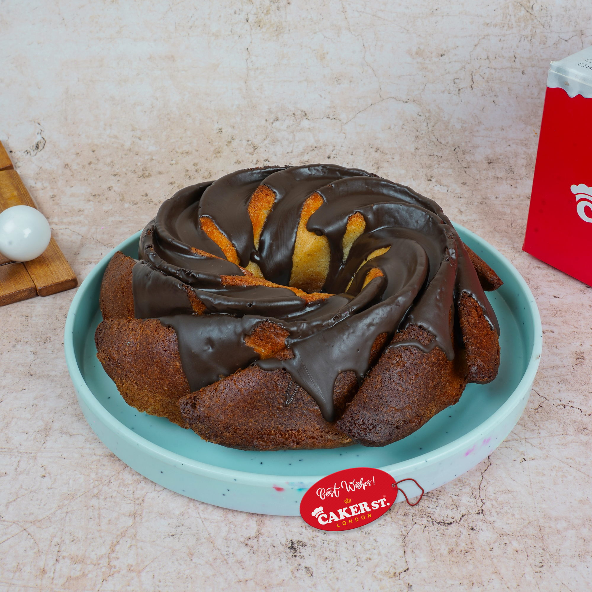 Classic Chocolate Bundt Birthday Cake