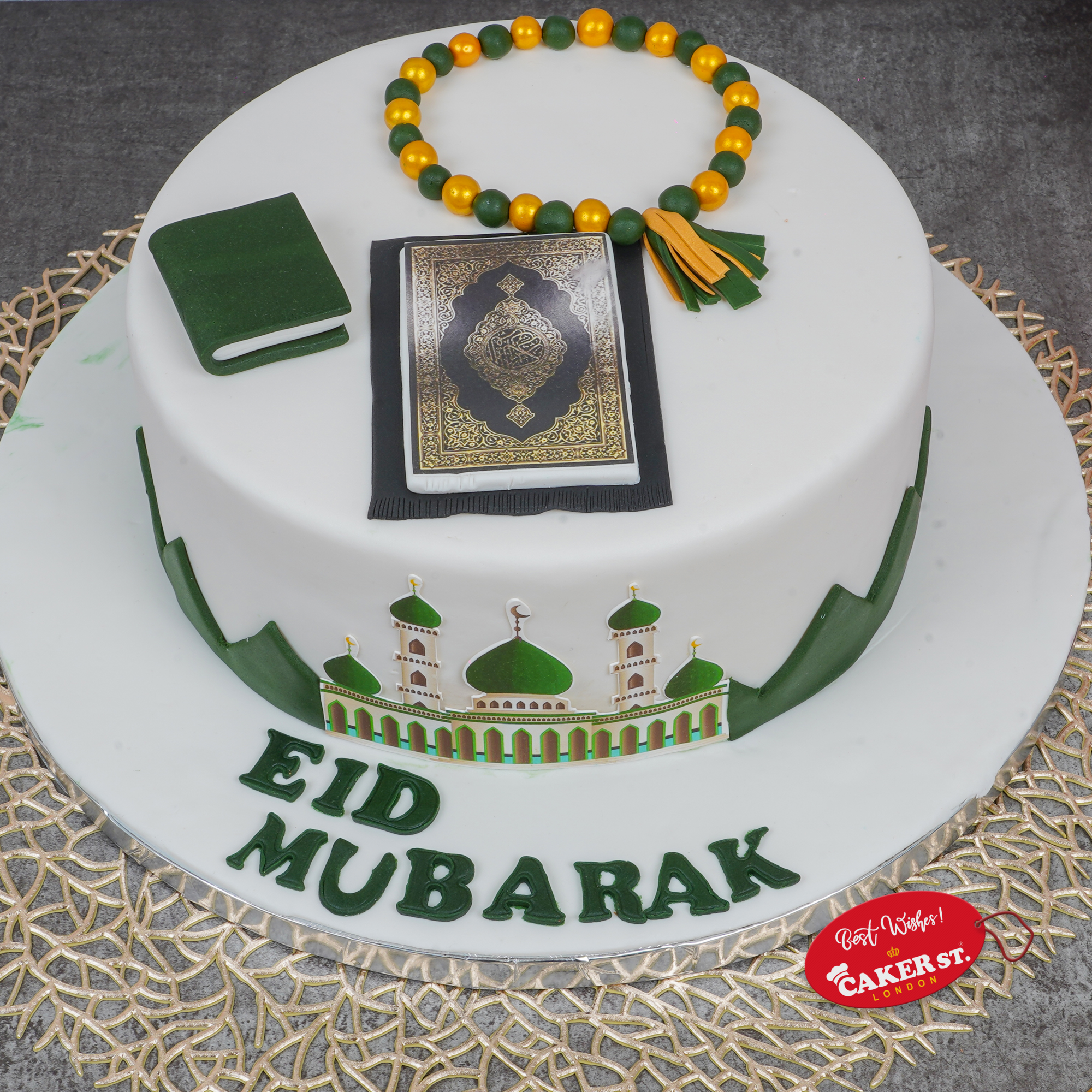 Eid Mubarak Celebration Cake