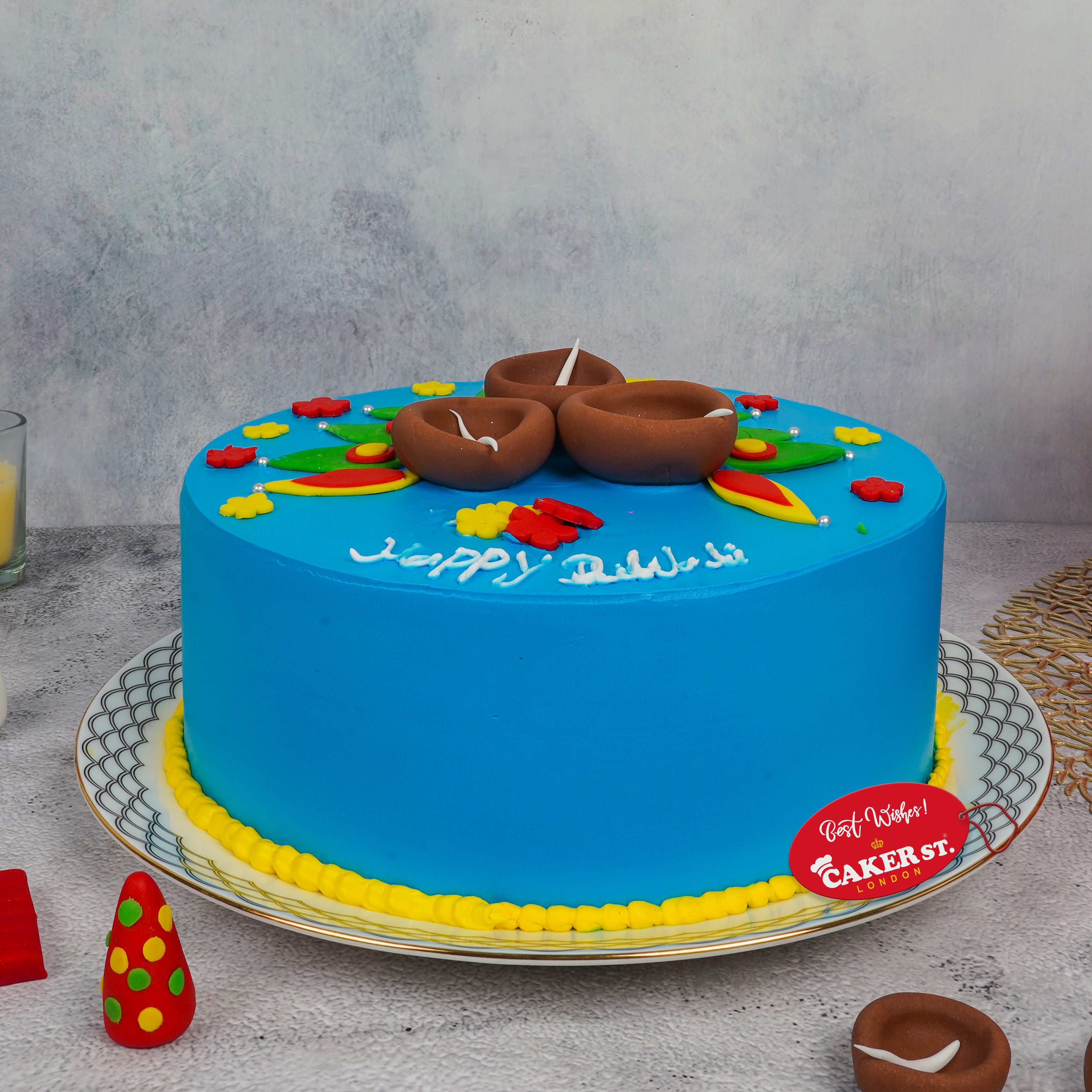 Happy Diwali Celebration Cake