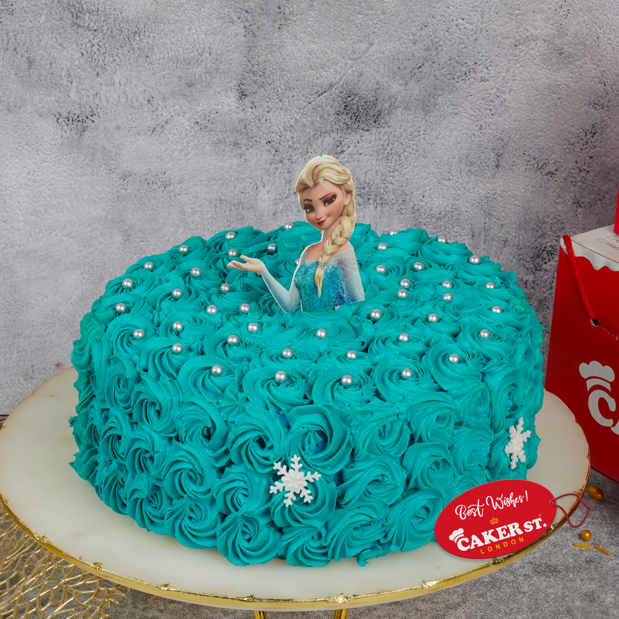 Frozen Elsa Theme Birthday Cake