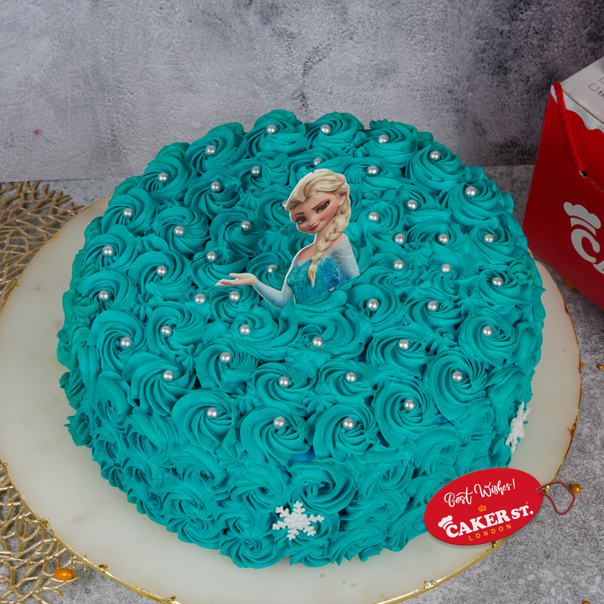 Frozen Elsa Theme Birthday Cake