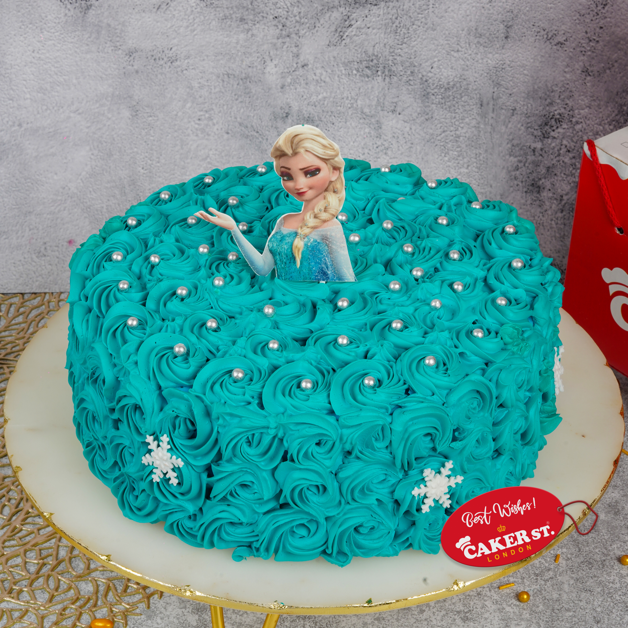 Frozen Elsa Theme Birthday Cake