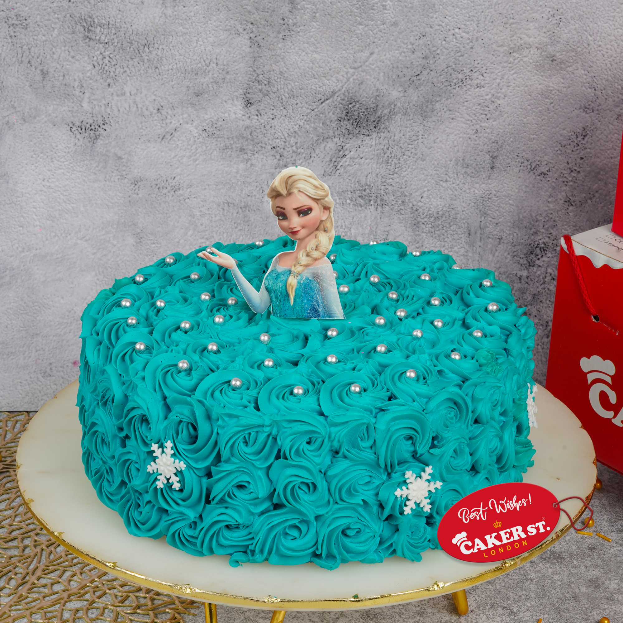 Frozen Elsa Theme Birthday Cake