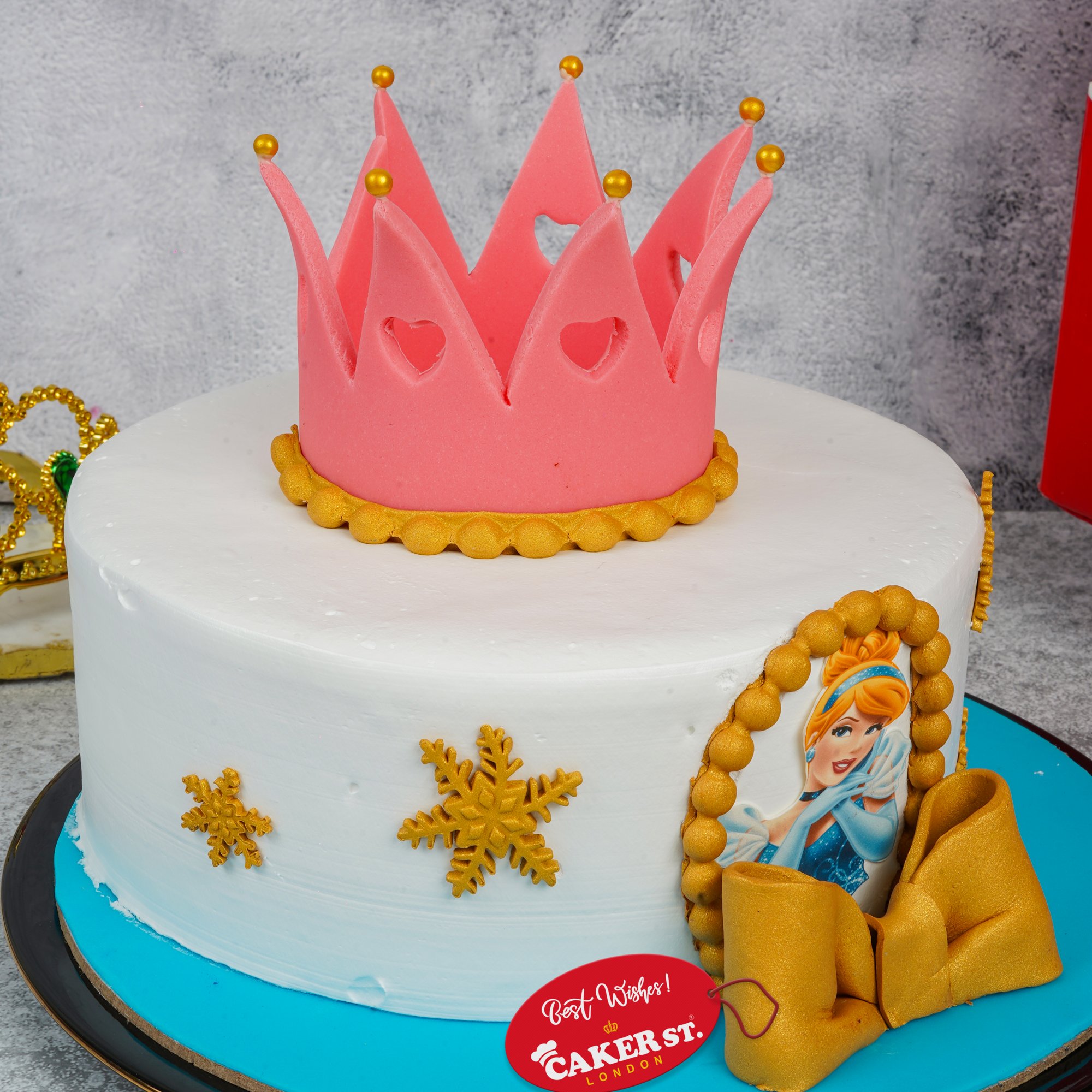 Cinderella Princess Birthday Cake