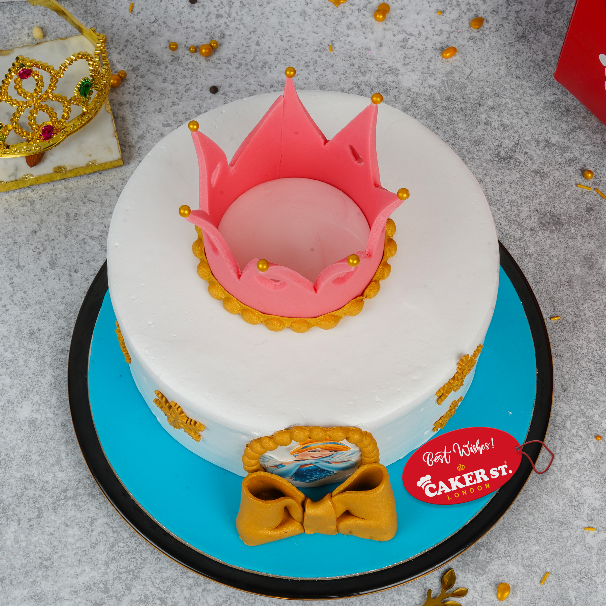 Cinderella Princess Birthday Cake