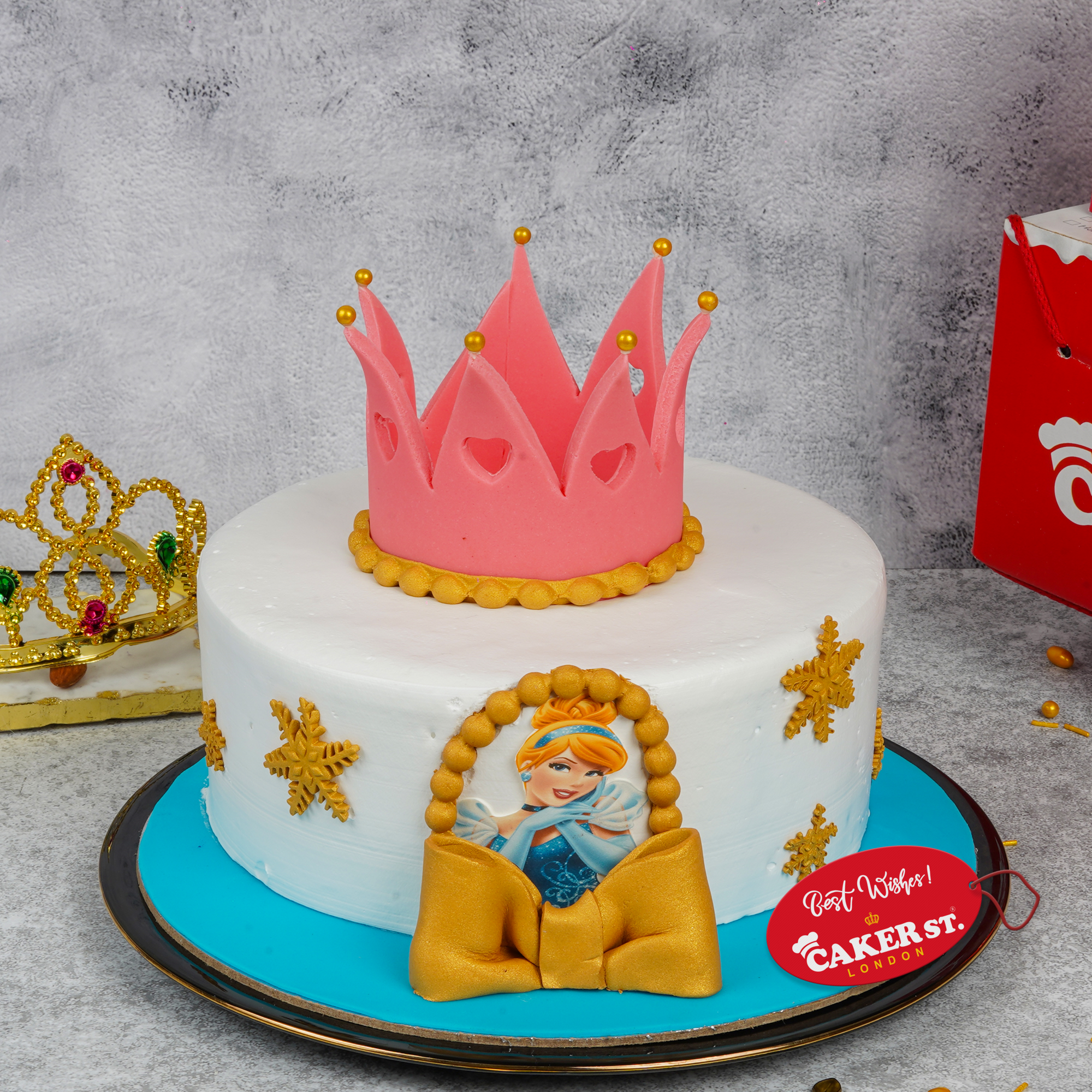 Cinderella Princess Birthday Cake