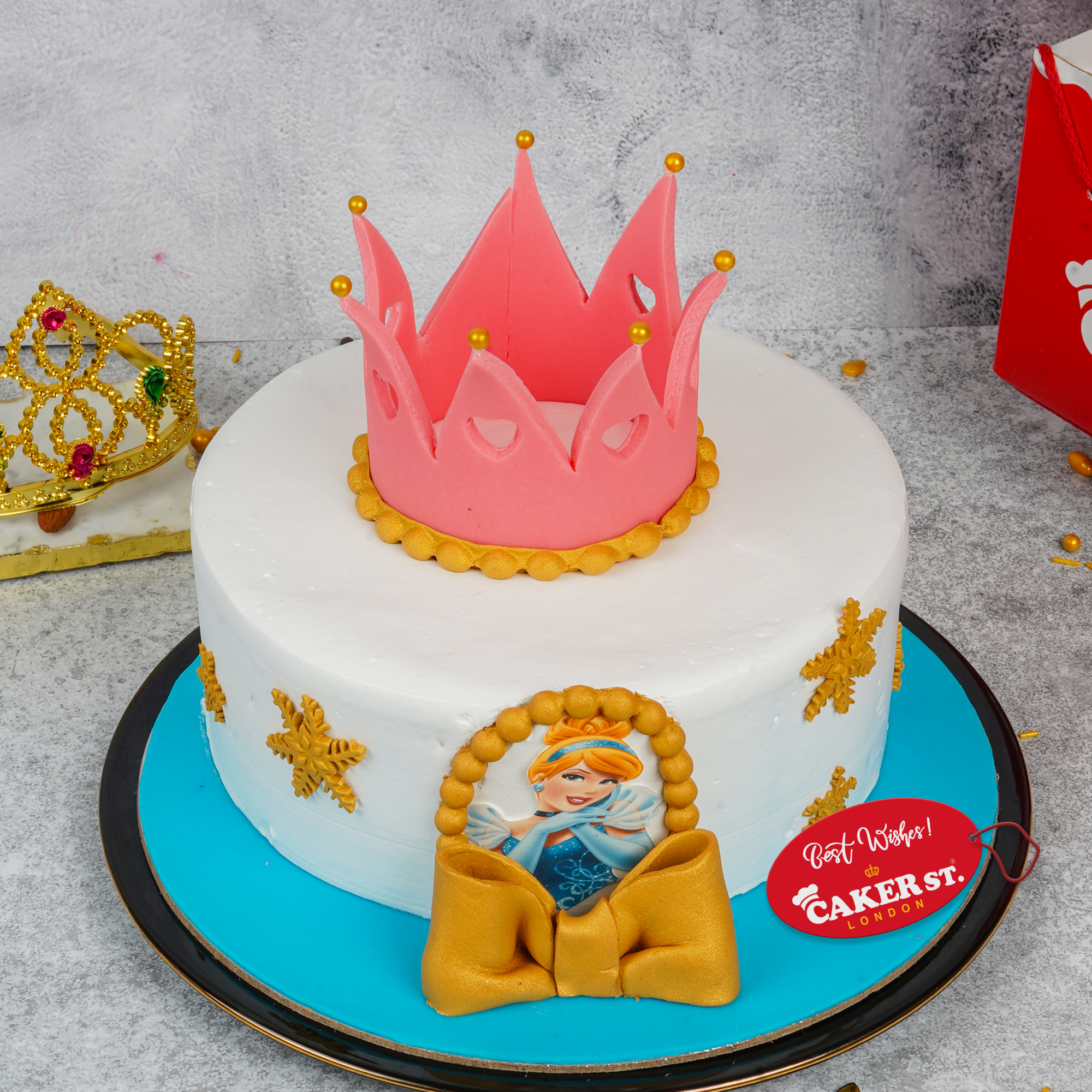 Cinderella Princess Birthday Cake