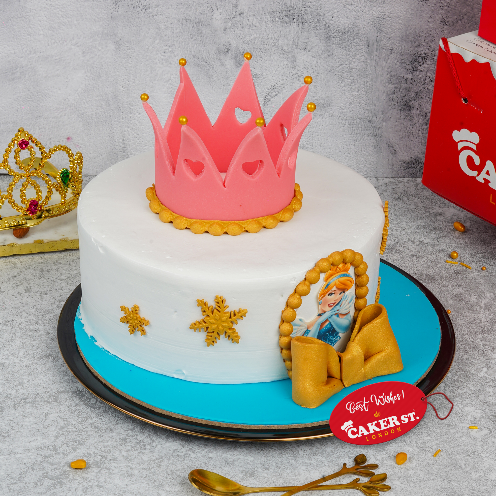 Cinderella Princess Birthday Cake