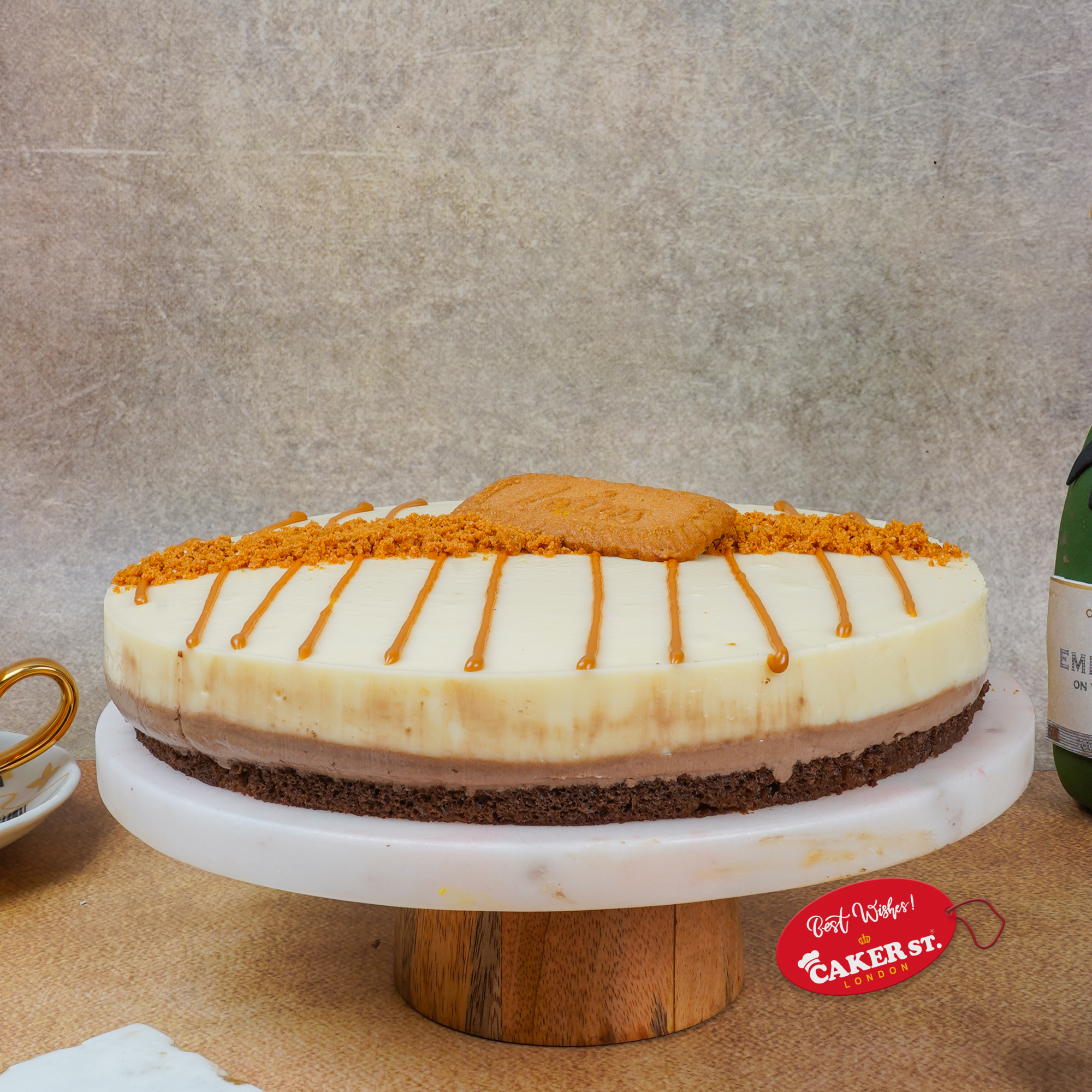 Lotus Biscoff Celebration Cake