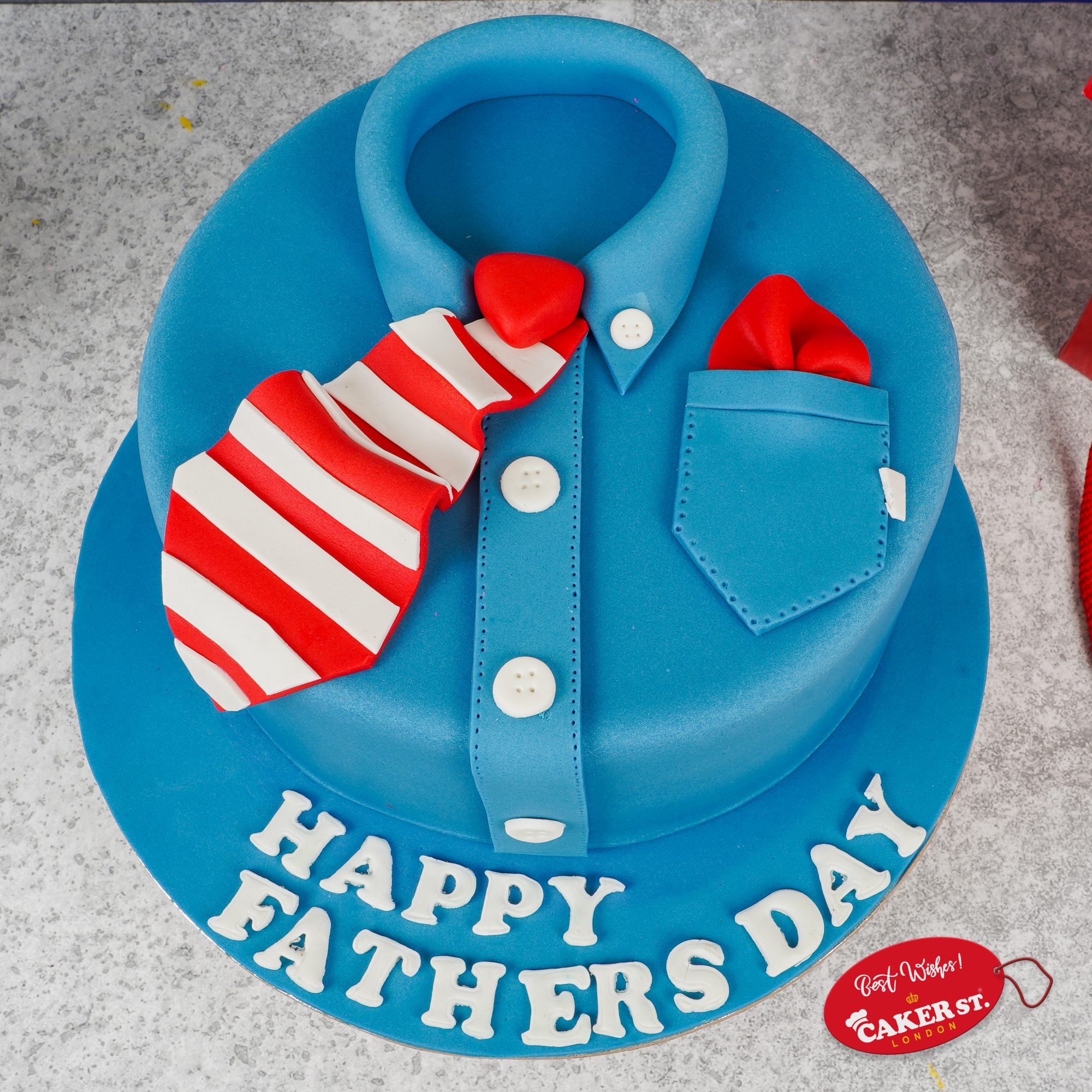 Father's Day Shirt & Tie Cake