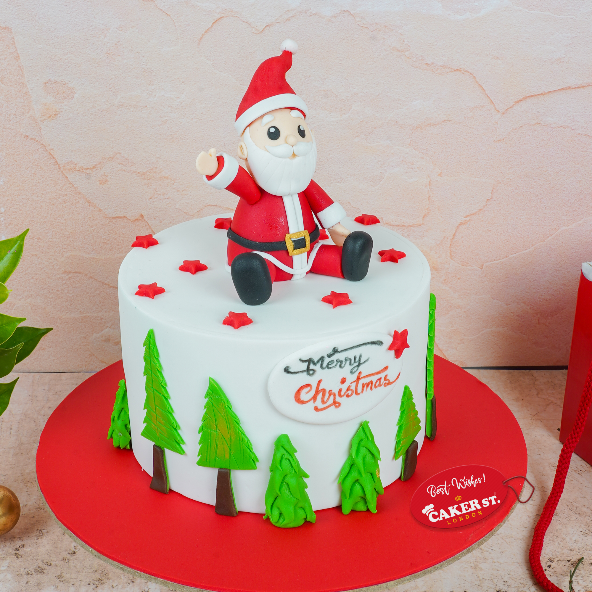 Santa Claus Christmas Cake