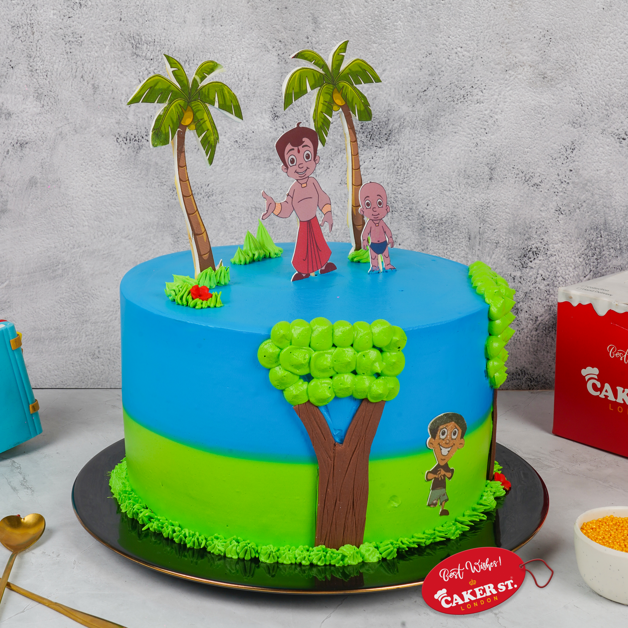 Chhota Bheem & Friends Kids Birthday Cake