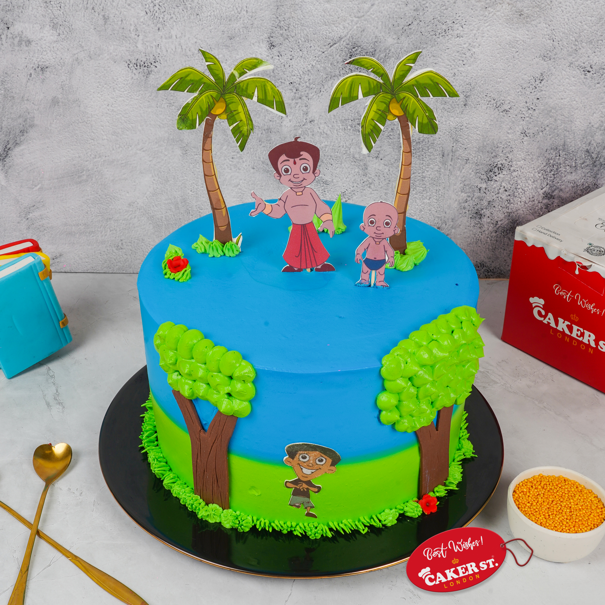 Chhota Bheem & Friends Kids Birthday Cake
