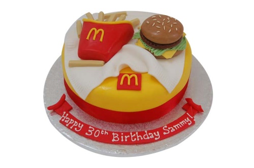 Mcdonalds Cake