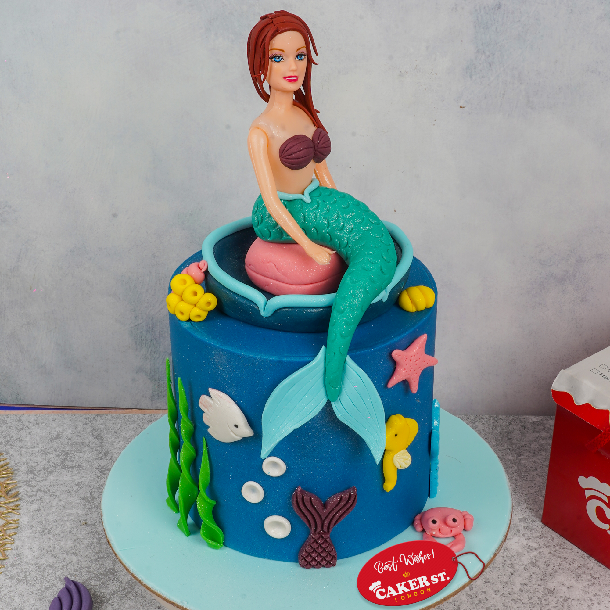 Mermaid Birthday Cake for Girls