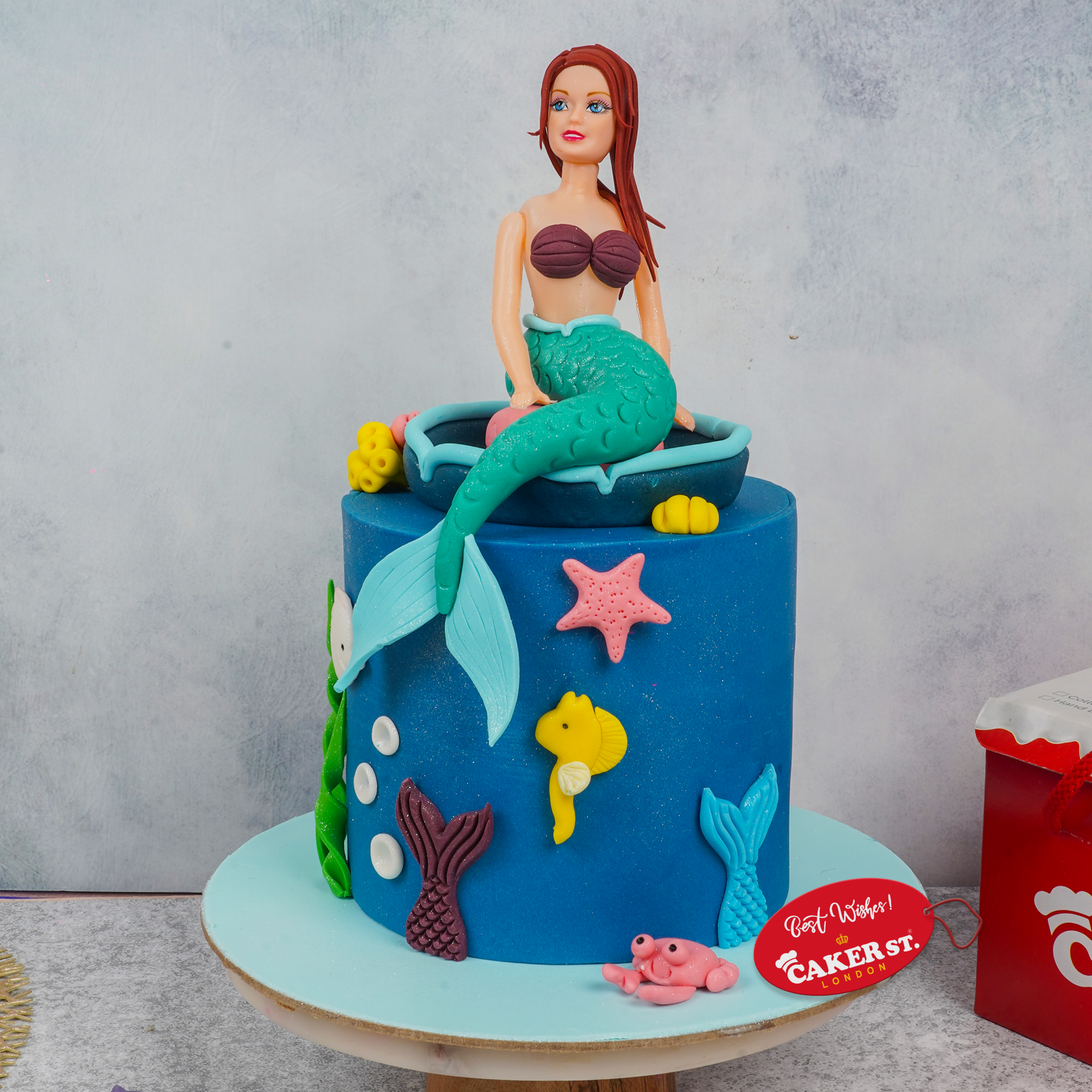 Mermaid Birthday Cake for Girls