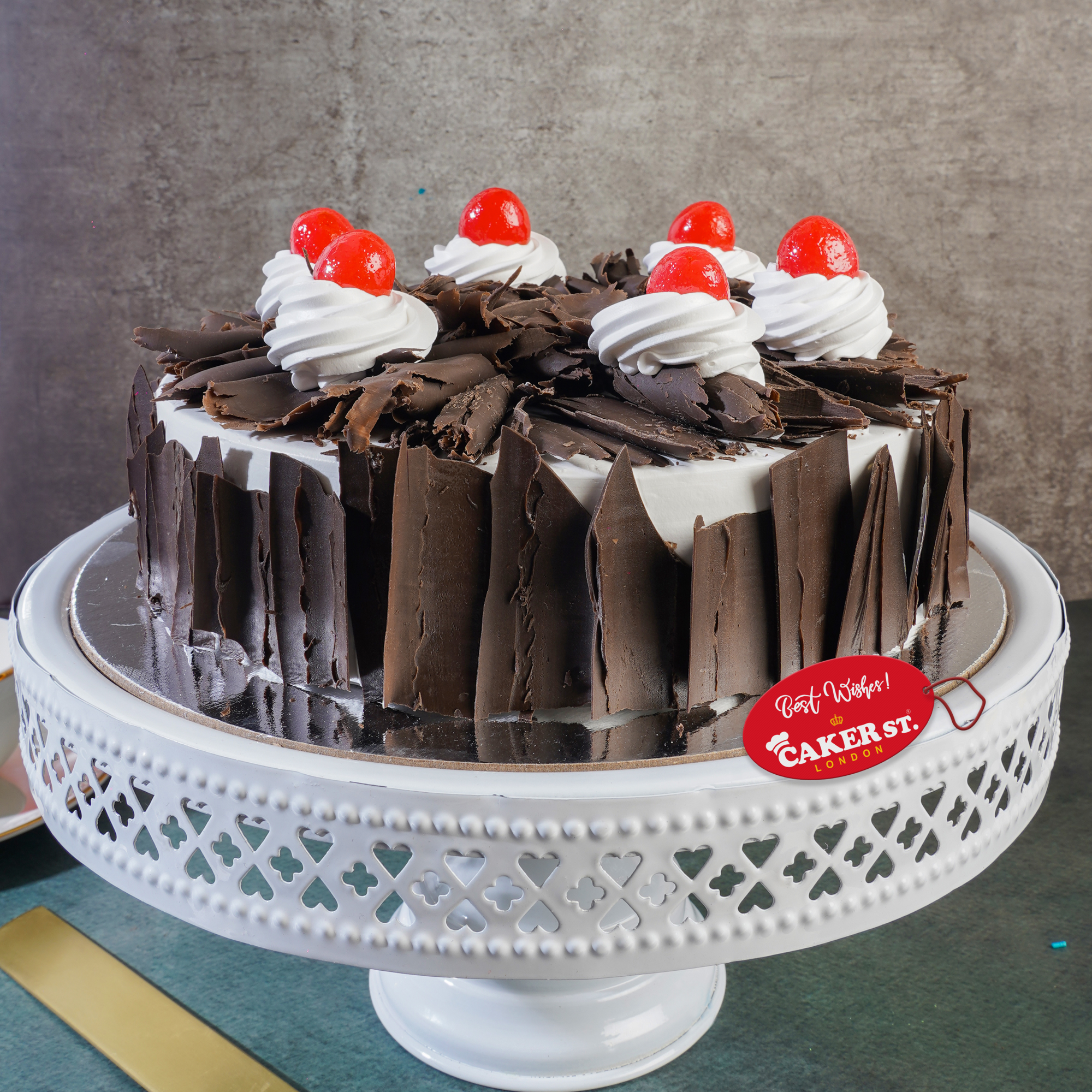 Classic Black Forest Birthday Cake