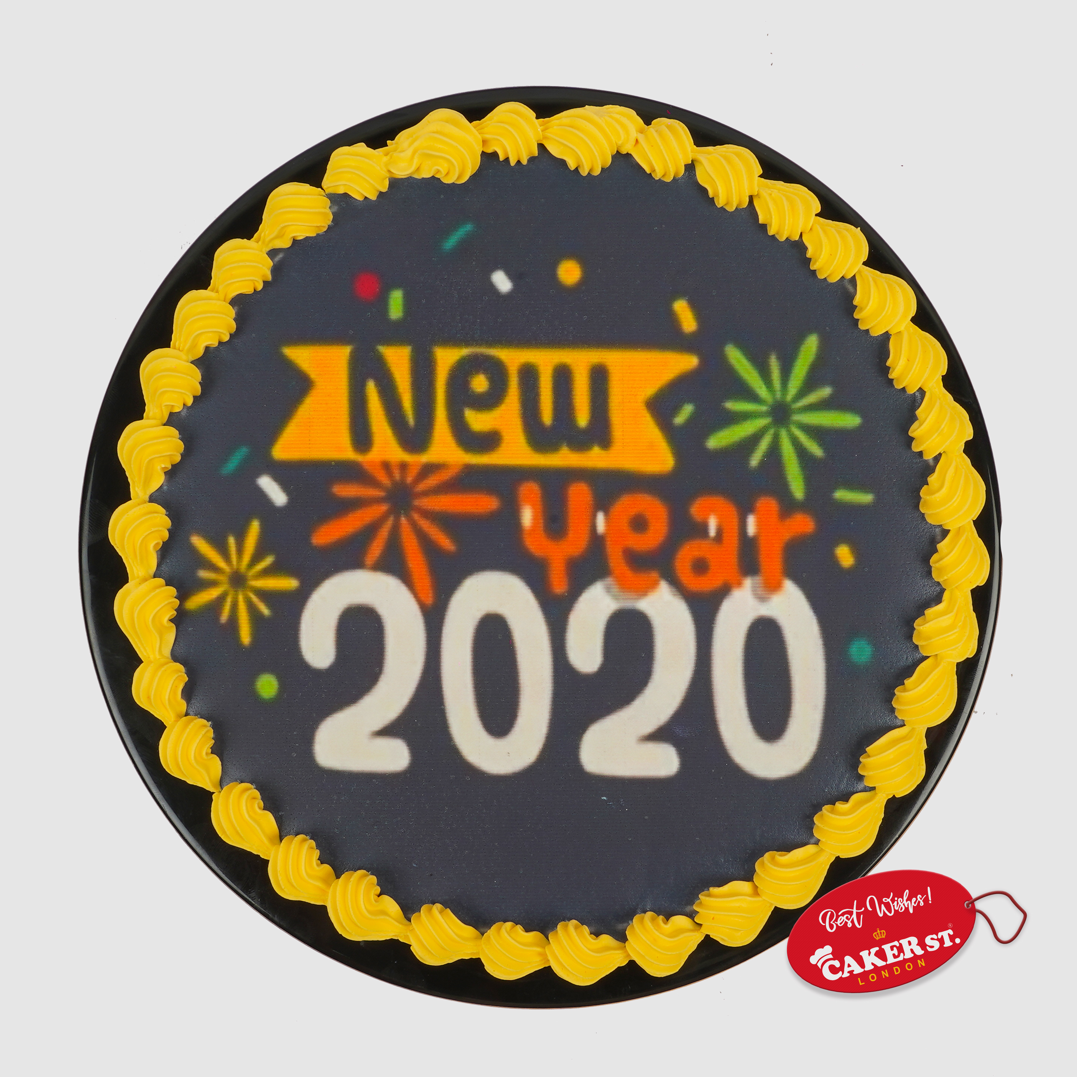 New Year 2020 Celebration Cake