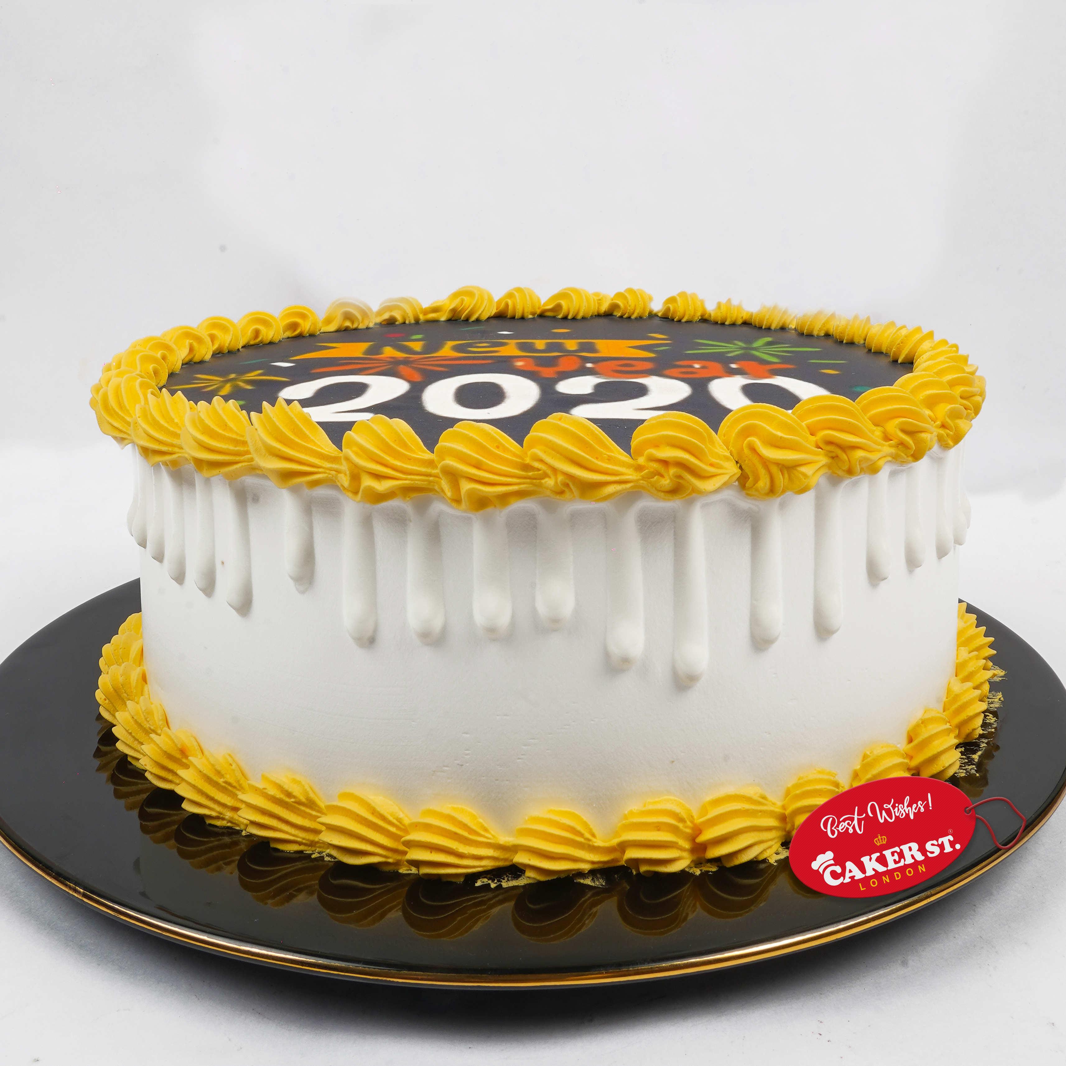New Year 2020 Celebration Cake
