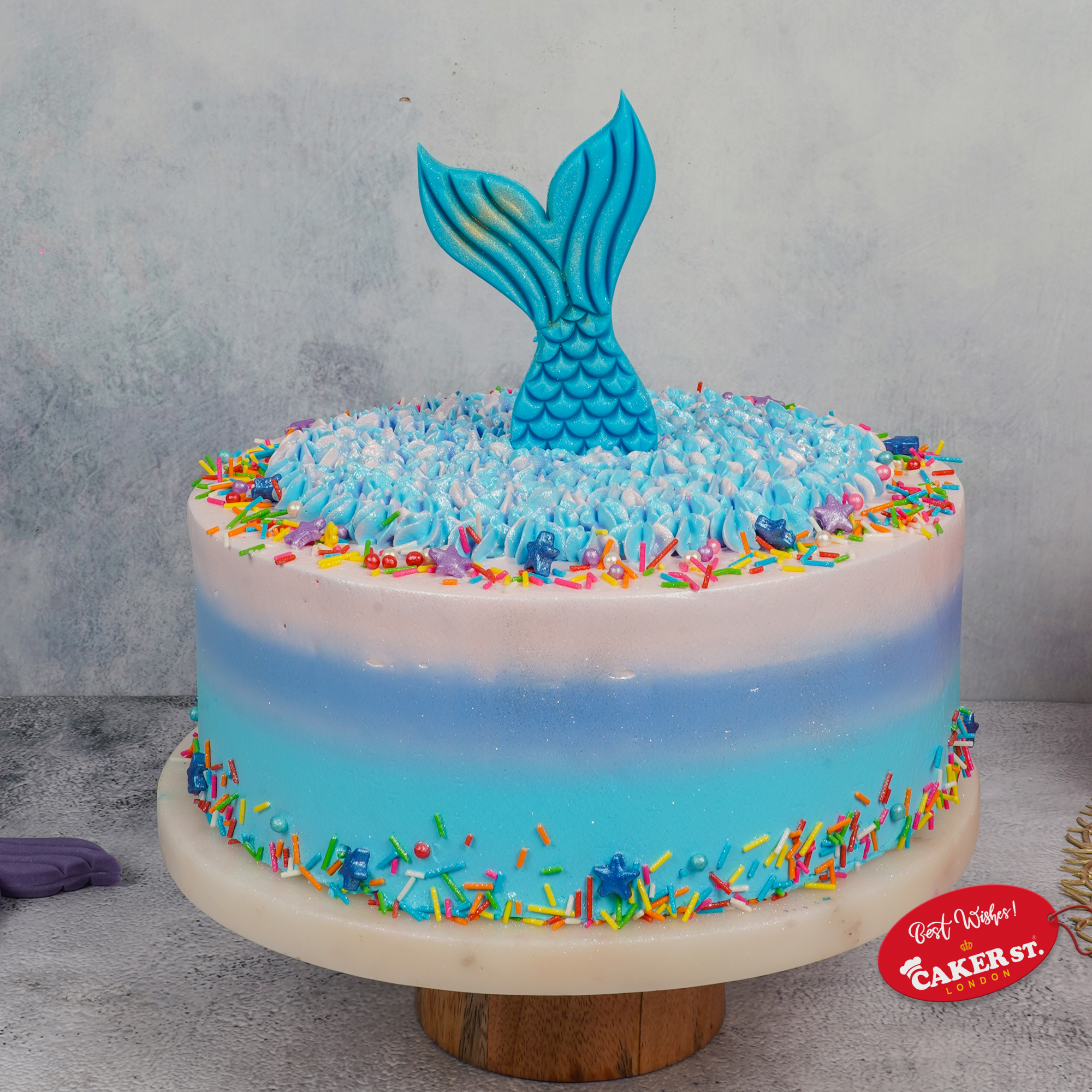 Mermaid Birthday Cake for Girls