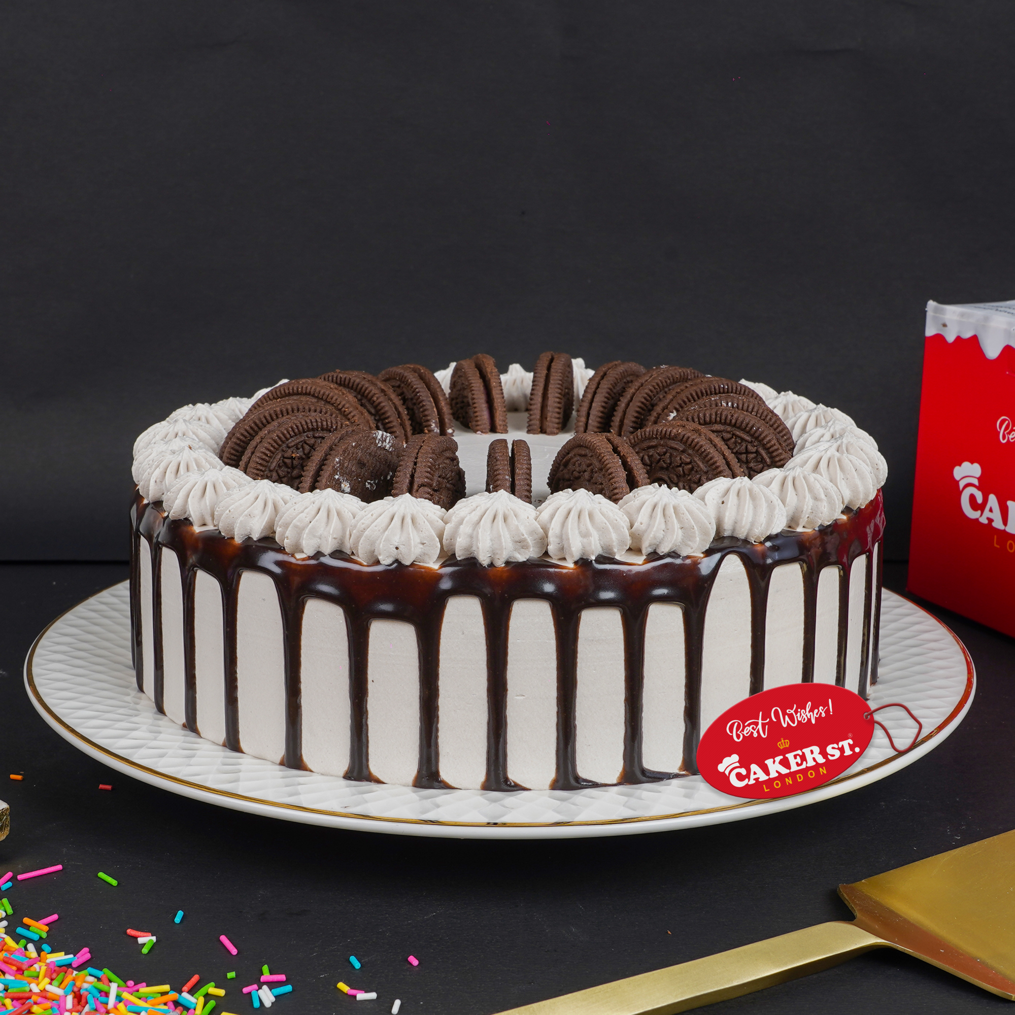 Oreo Drip Birthday Cake