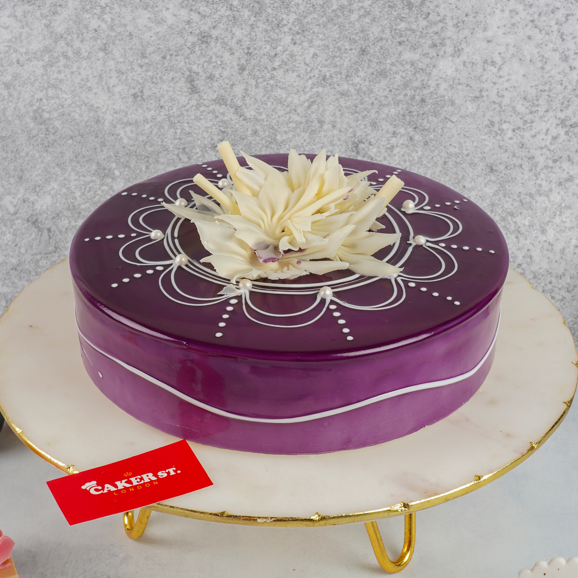 Floral Birthday Cake for Her