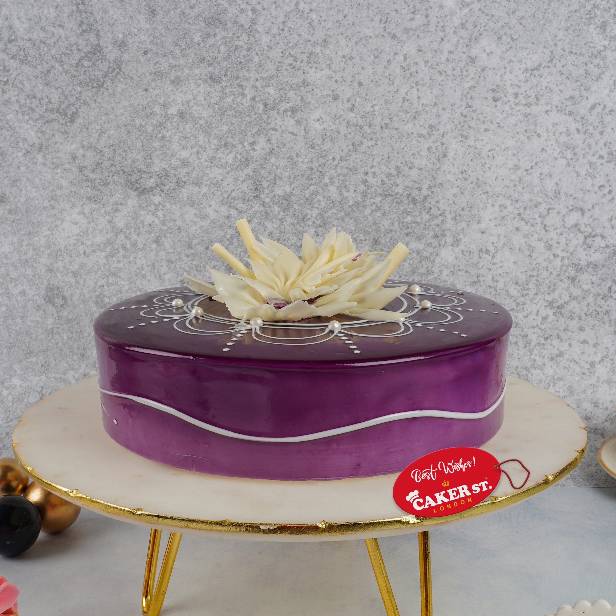 Floral Birthday Cake for Her